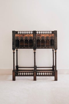 Carlo Bugatti (1856 - 1940) Hall Console