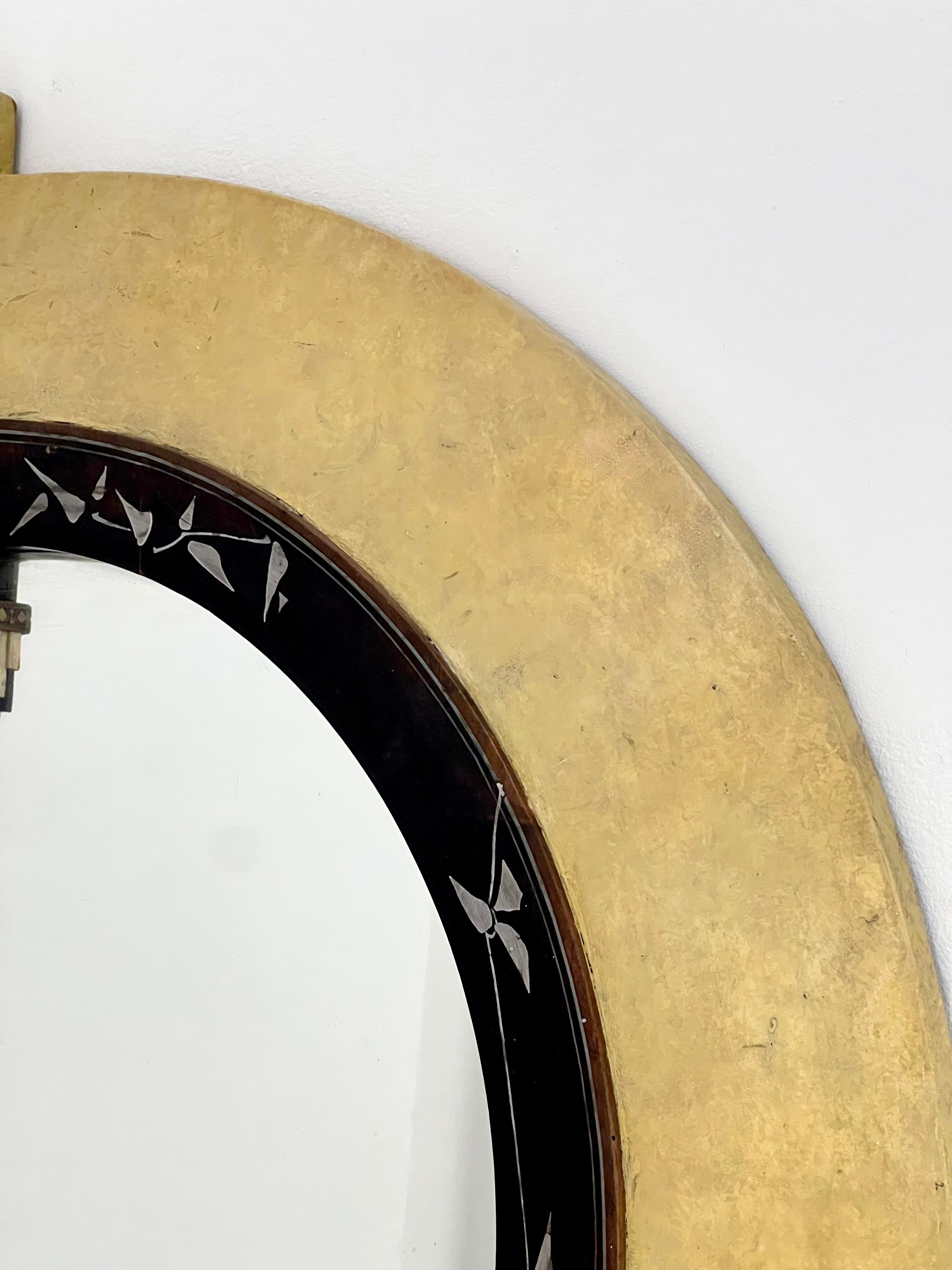Carlo Bugatti Parchment Mirror For Sale 2