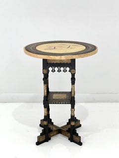 Carlo Bugatti Parchment Side Table