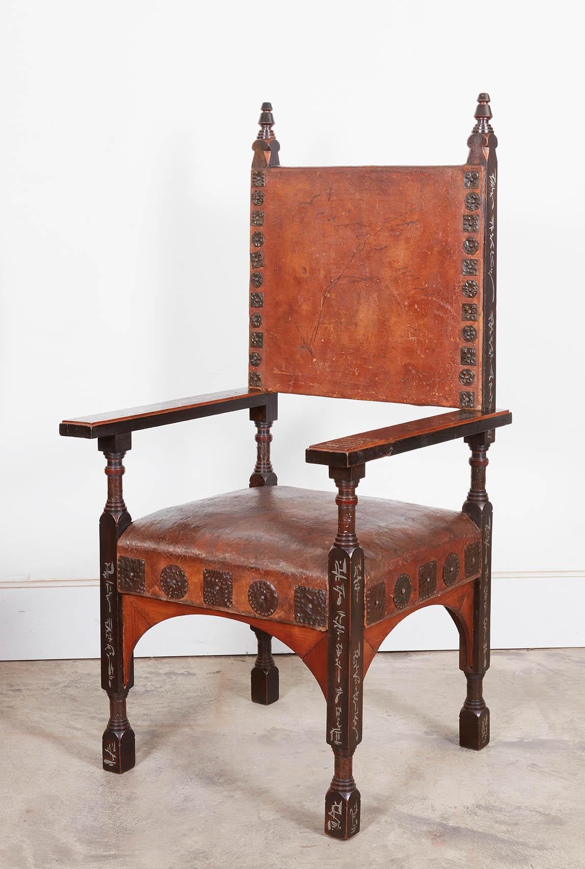 carlo bugatti throne chair price