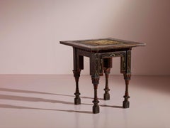 Table d'appoint Carlo Bugatti, Italie, fin du XIXe siècle