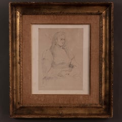 Carlo Carrà 1940er Jahre Archivierte, signierte und datierte Zeichnung