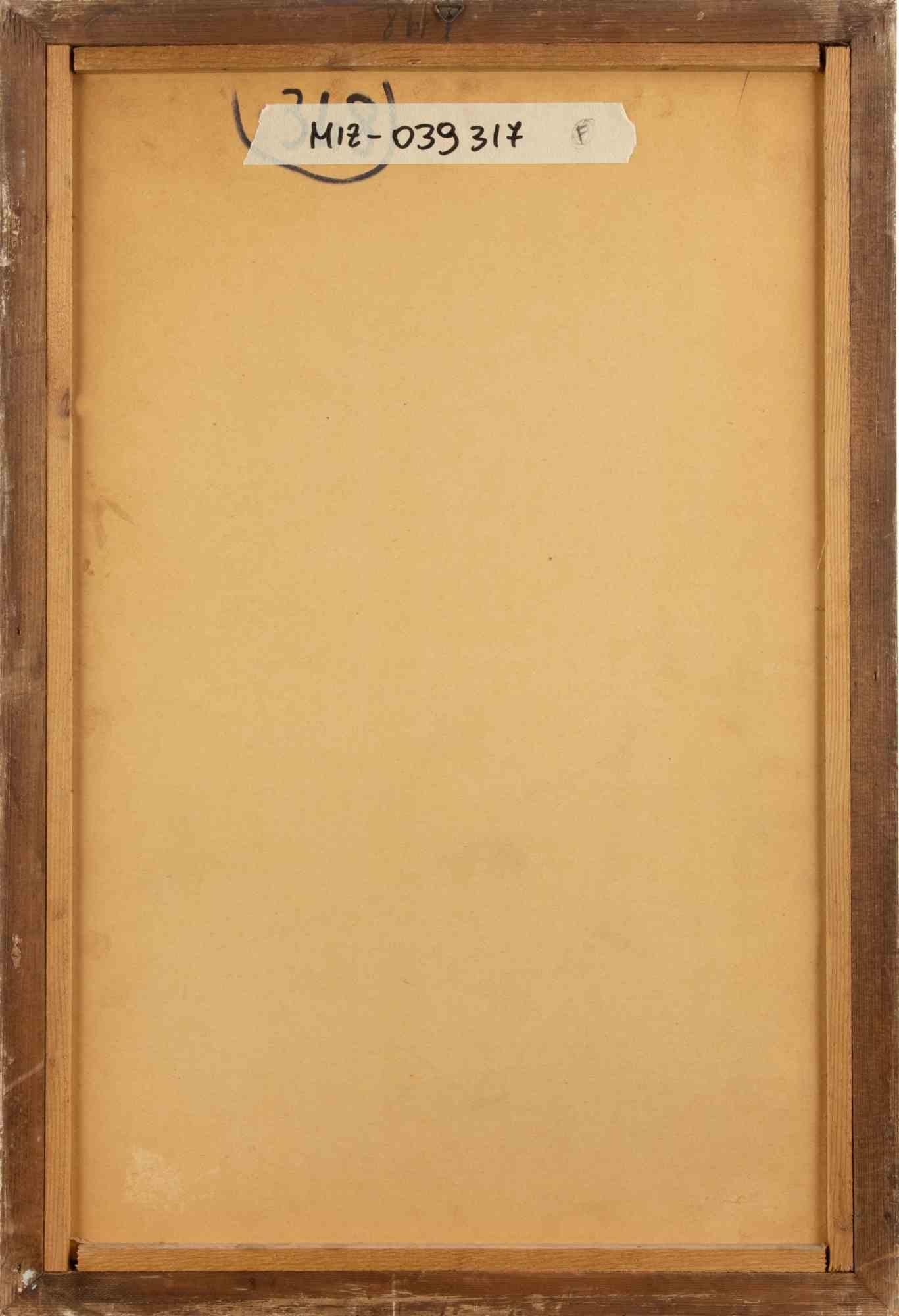 The White Horse - Lithograph by Carlo Carrà - 1944 For Sale 3