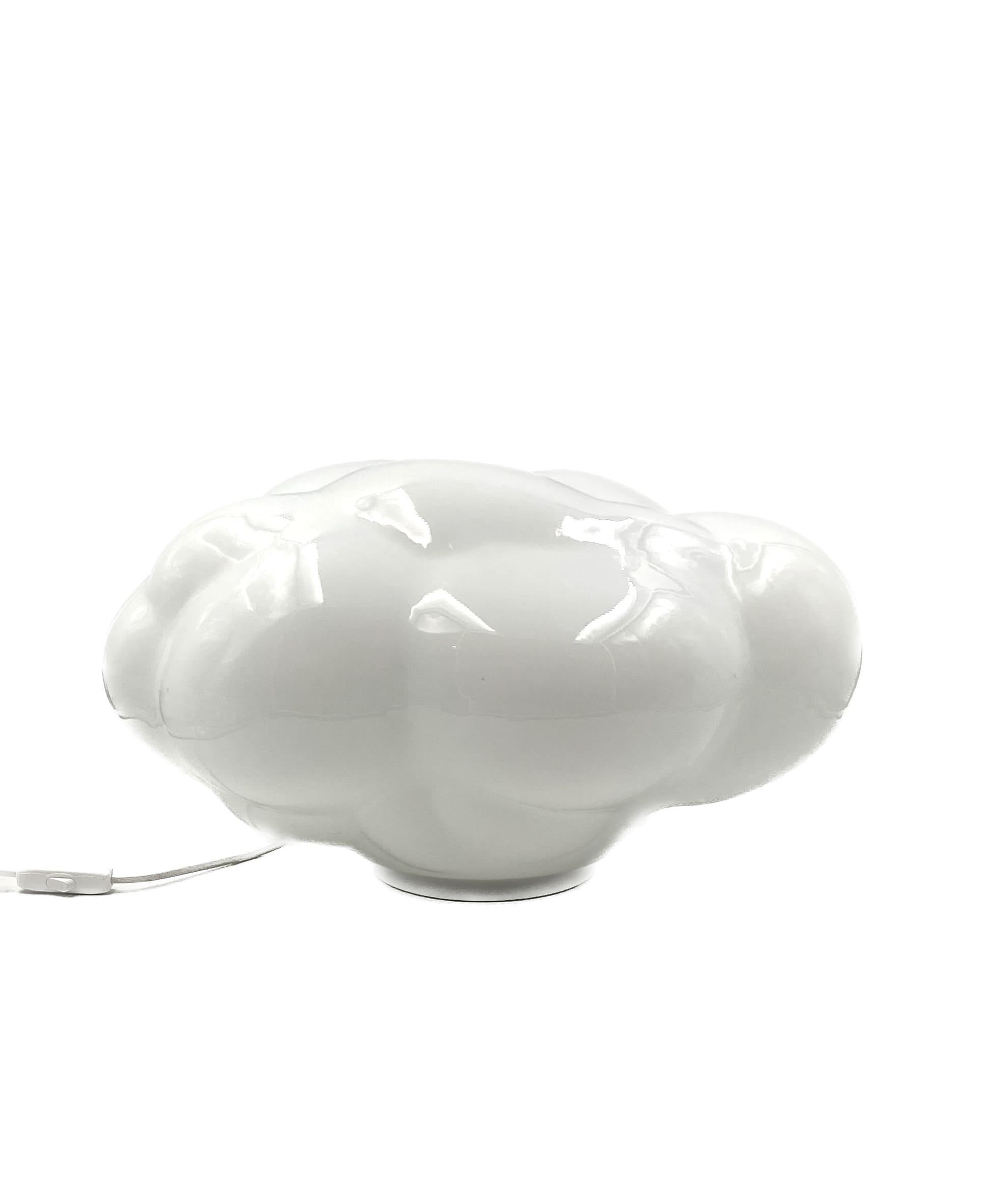 Carlo Cattaneo, Cloud Nuvola Glass Table Lamp, Cattaneo, 2000s 13