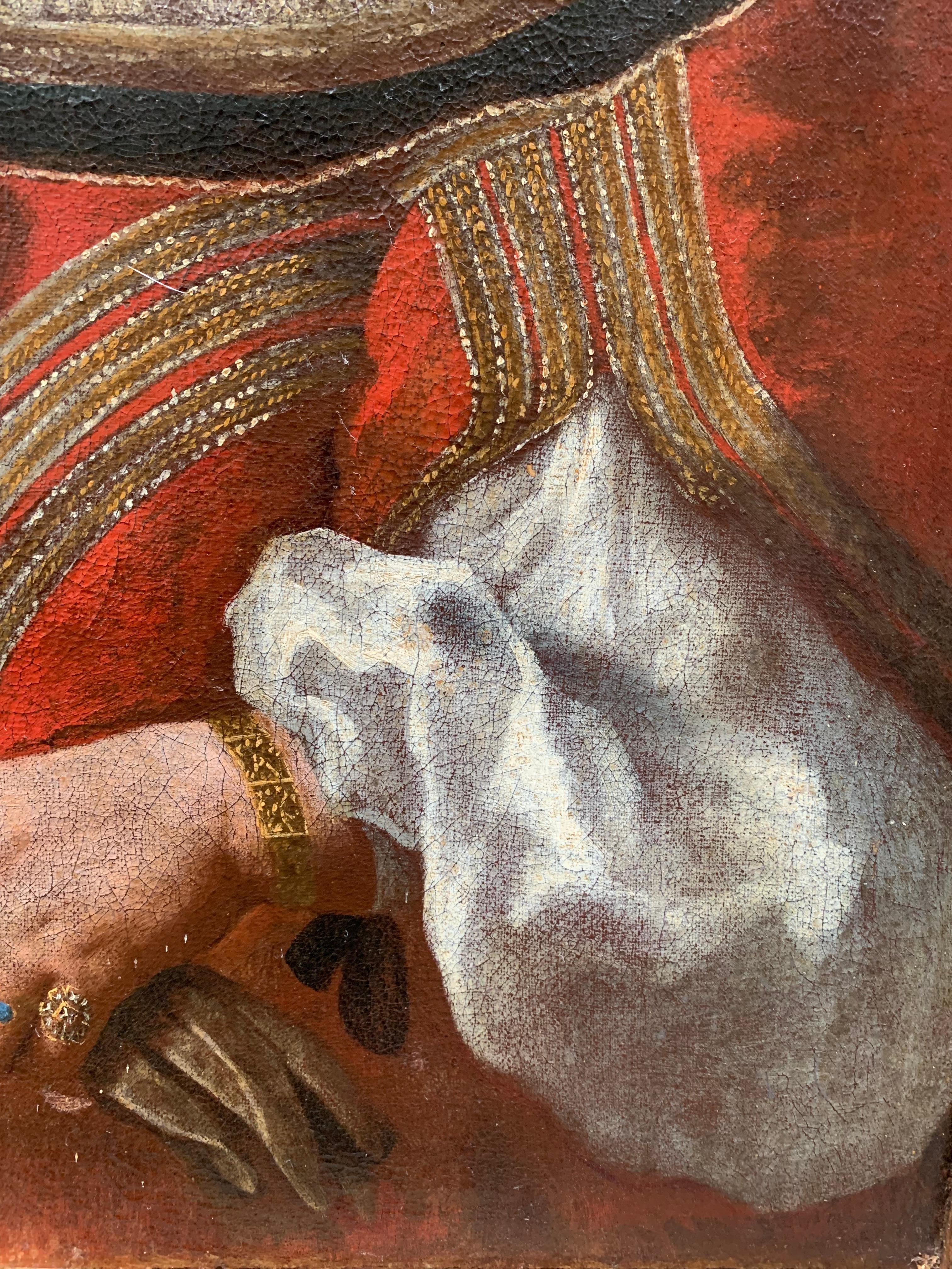 Porträt einer Adeligen Frau. Carlo Ceresa zugeschrieben. Um 1640. im Angebot 3