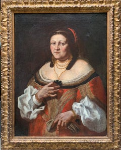 Portrait Of A Noblewoman. Attributed To Carlo Ceresa. About 1640.