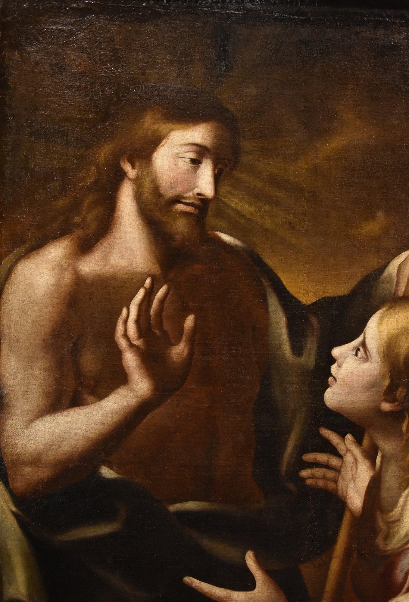 Noli Me Tangere Cristo Magdalena Cignani Pintura Siglo XVII Óleo sobre lienzo Italia - Painting Antiguos maestros de Carlo Cignani (Bologna 1628 - Forlì 1719)