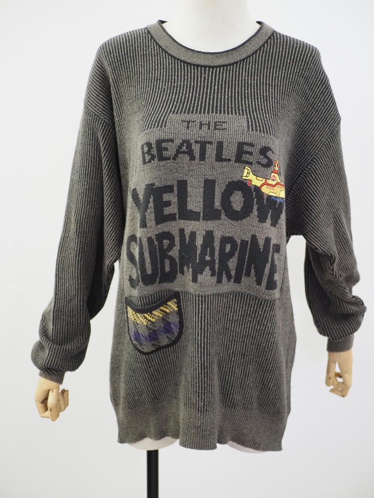 Carlo Colucci The Beatles Yellow Submarine sweater For Sale at 1stDibs