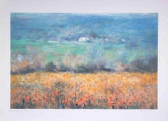 Landscape - Lithograph - 1980s