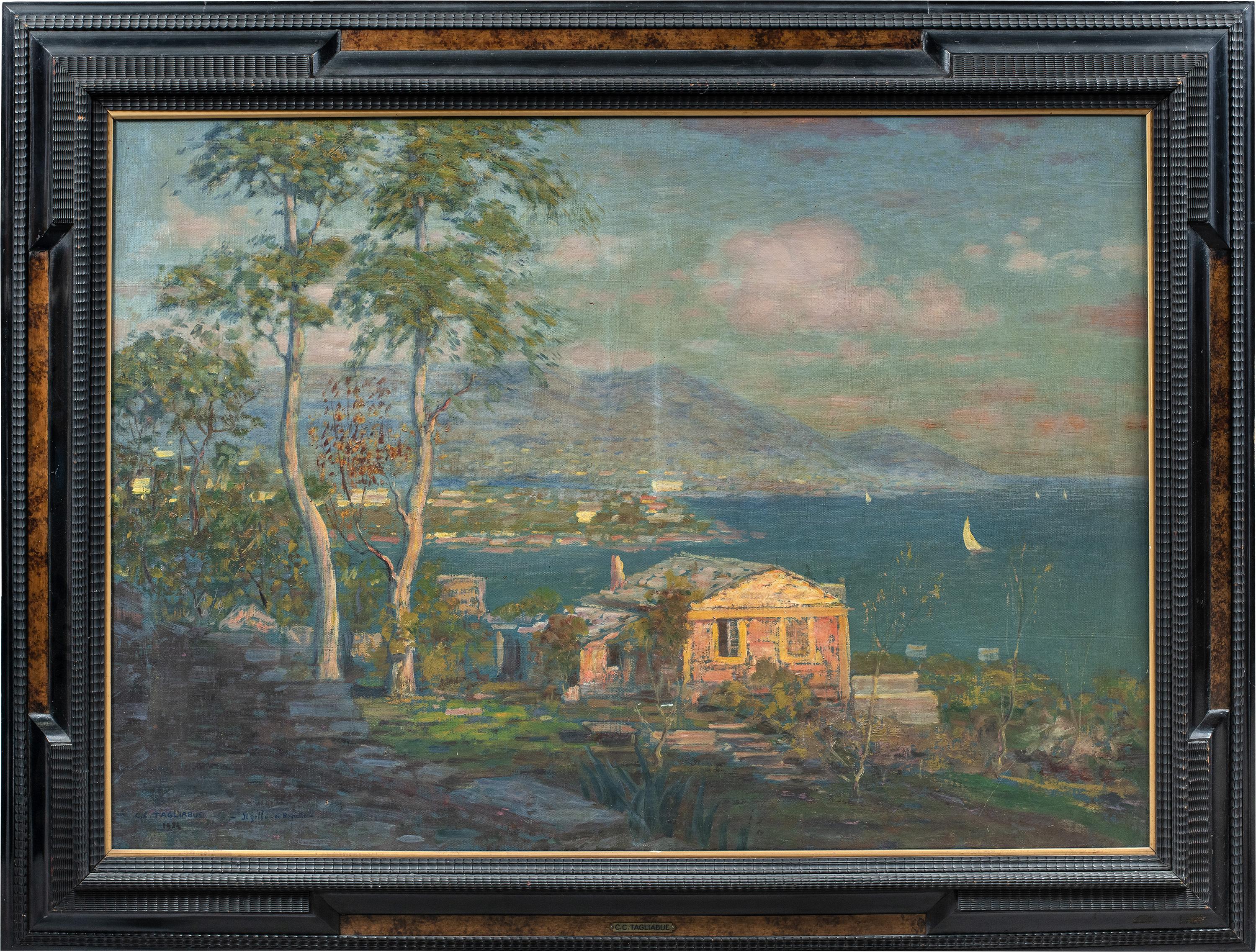 Carlo  Tagliabue (pintor milanés) - Paisajismo de principios del siglo XX