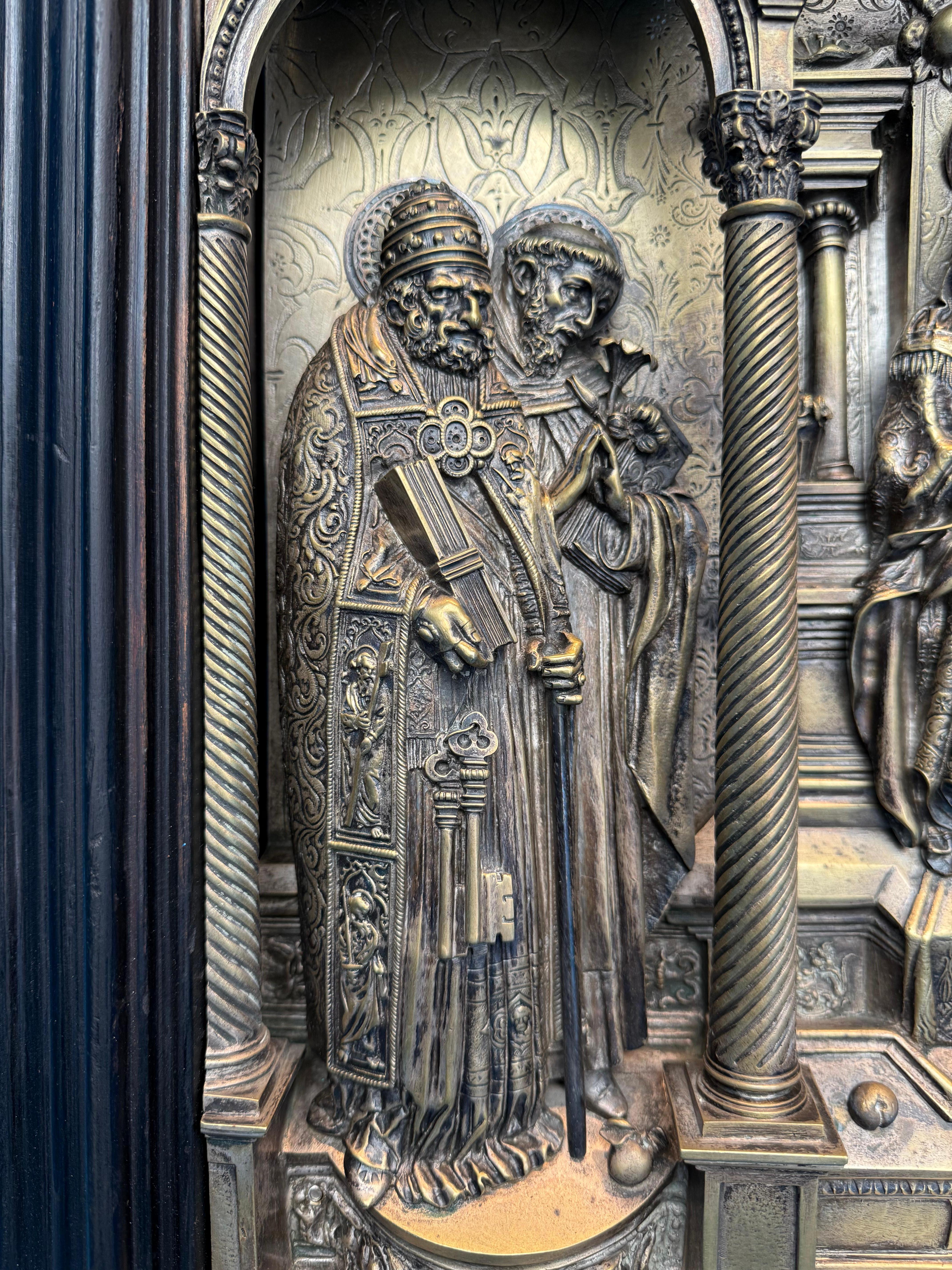 Pala di bronzo di San Domenico di Camerino in vendita 1