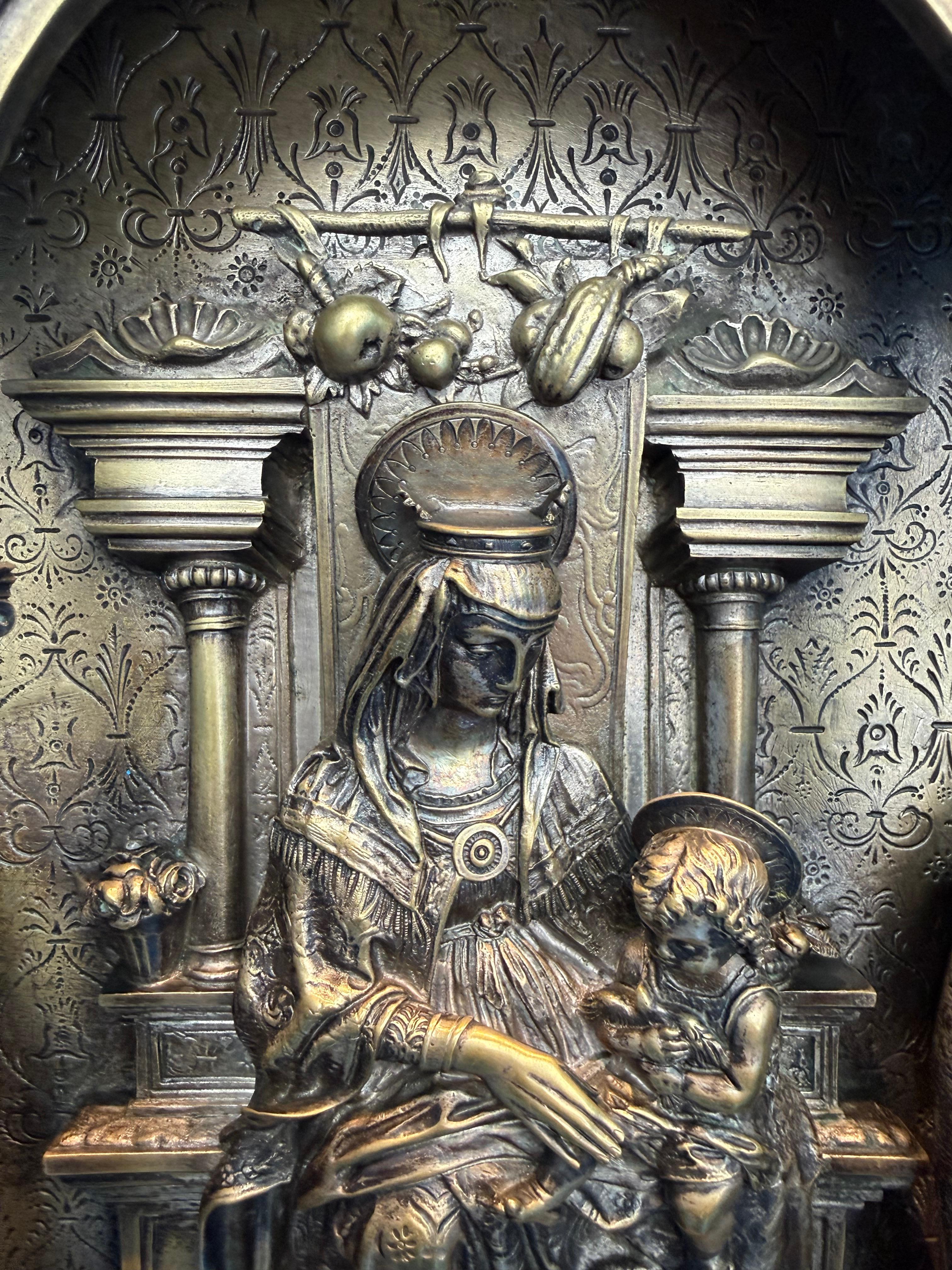 Pala di bronzo di San Domenico di Camerino in vendita 2