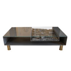 Carlo Damerini Abstract Sculpture / Coffee Table, Italy, 1978