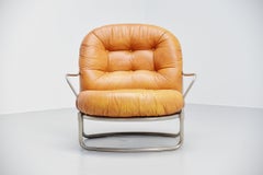 Carlo De Carli 915 Lounge Chair per Cinova, Italia, 1969