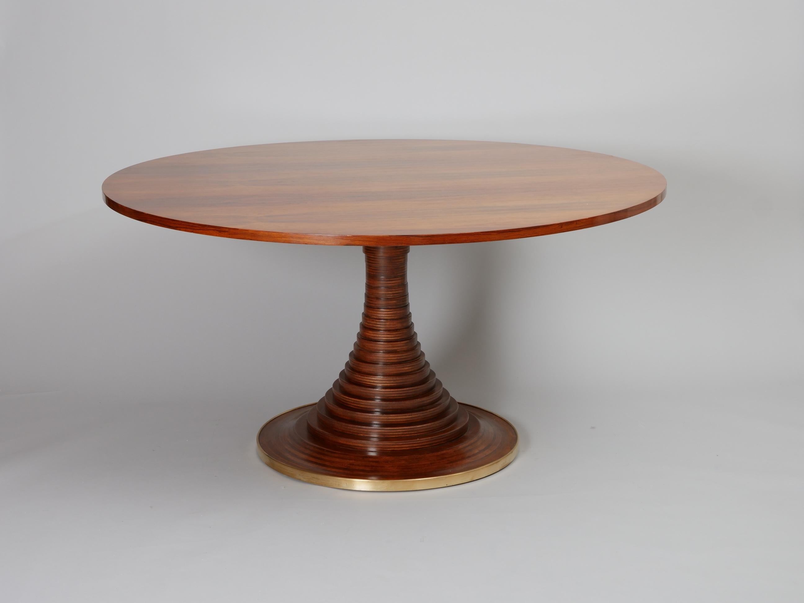 Italian Carlo de Carli  centre or dining table by Sormani, Italy For Sale