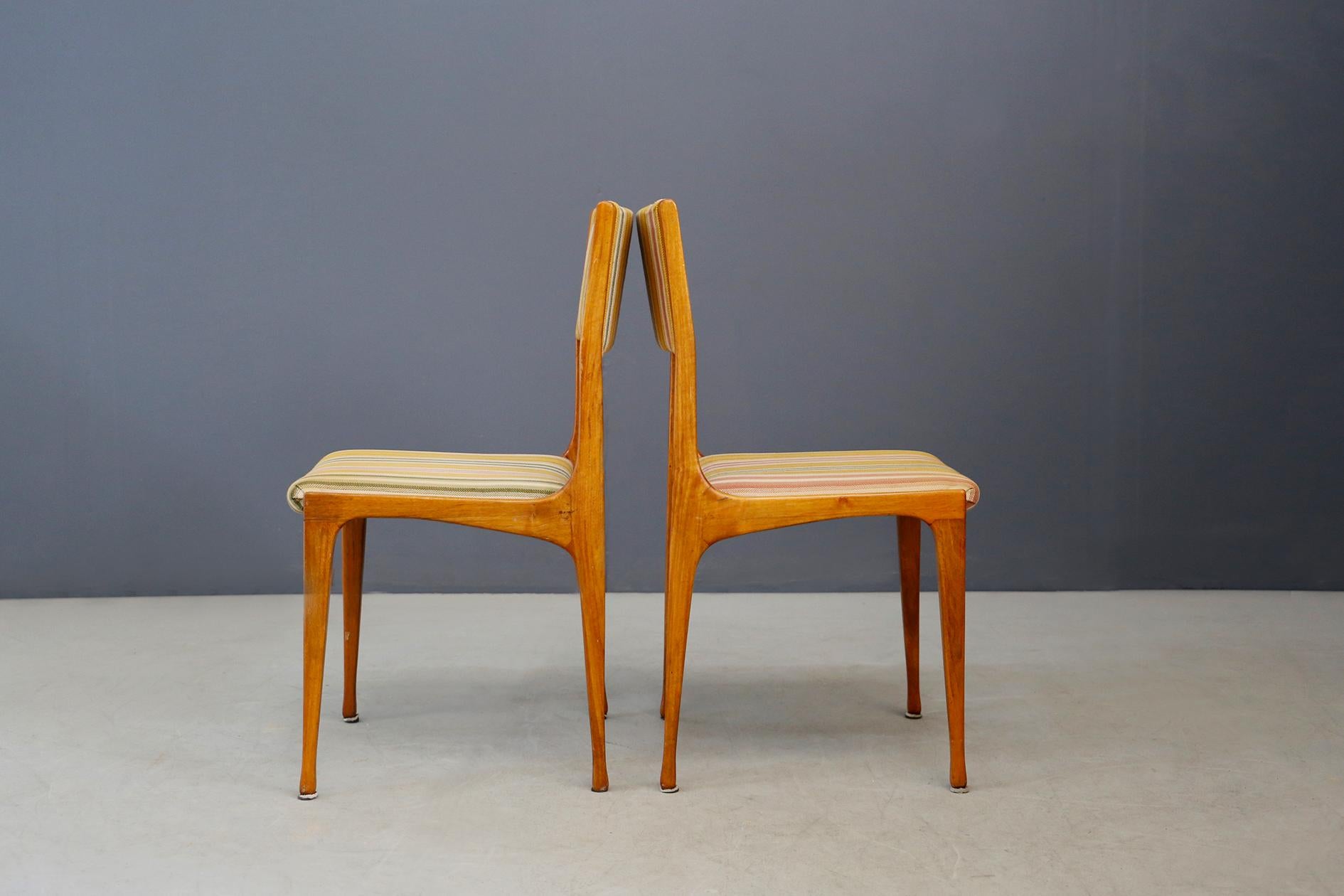 Mid-20th Century Carlo de Carli Chair Midcentury for Cassina Model 693, 1950s