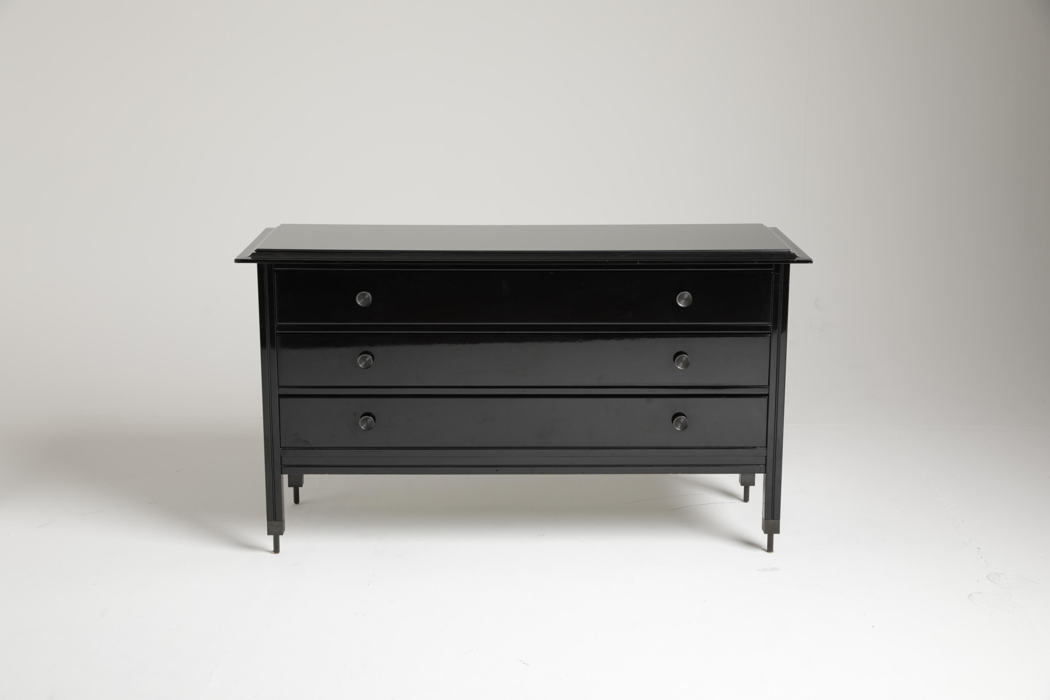 Carlo de Carli Chest of Drawers D154 in Lacquered wood, Sormani, Italy 1963 For Sale 4