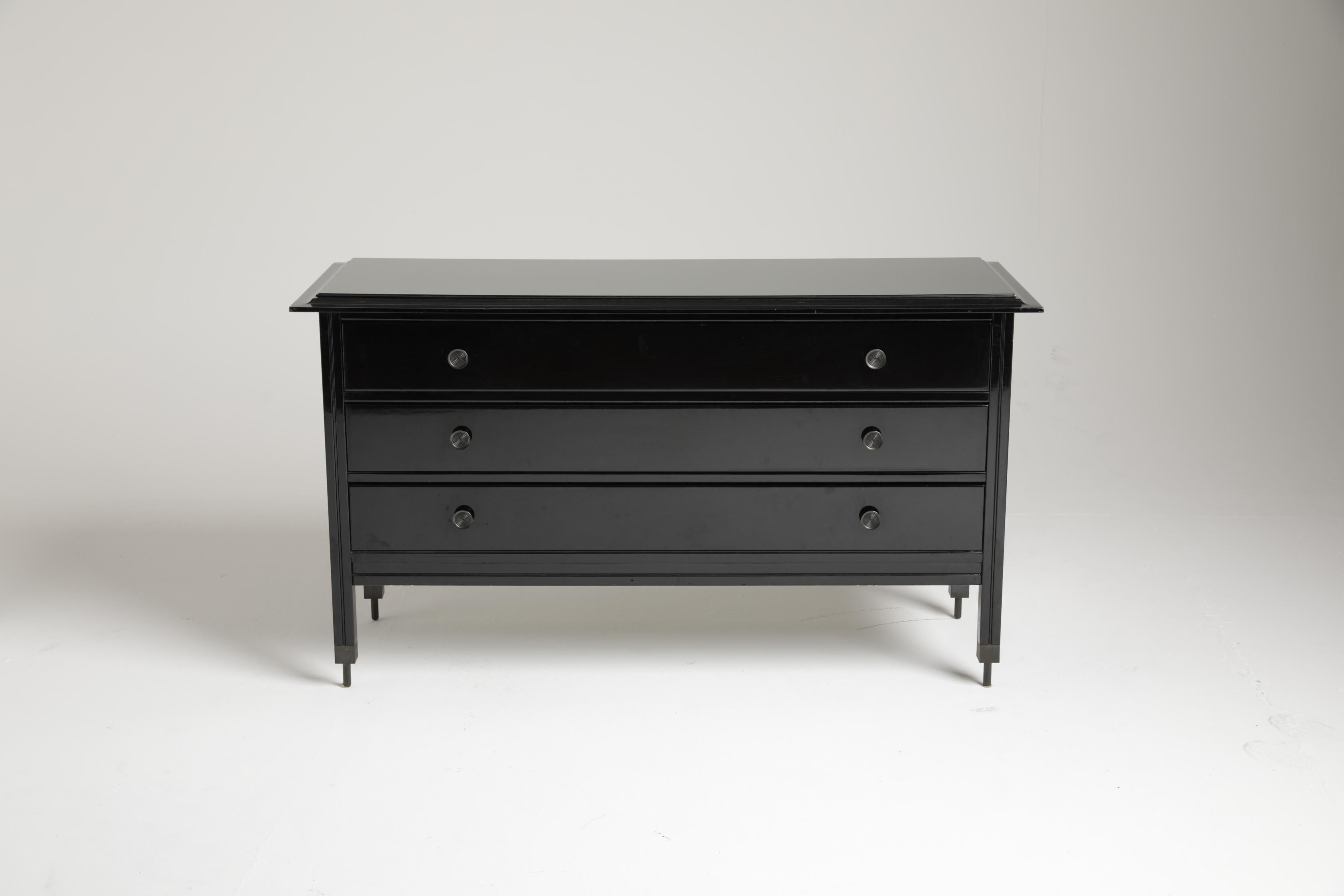 Carlo de Carli Chest of Drawers D154 in Lacquered wood, Sormani, Italy 1963 For Sale 5