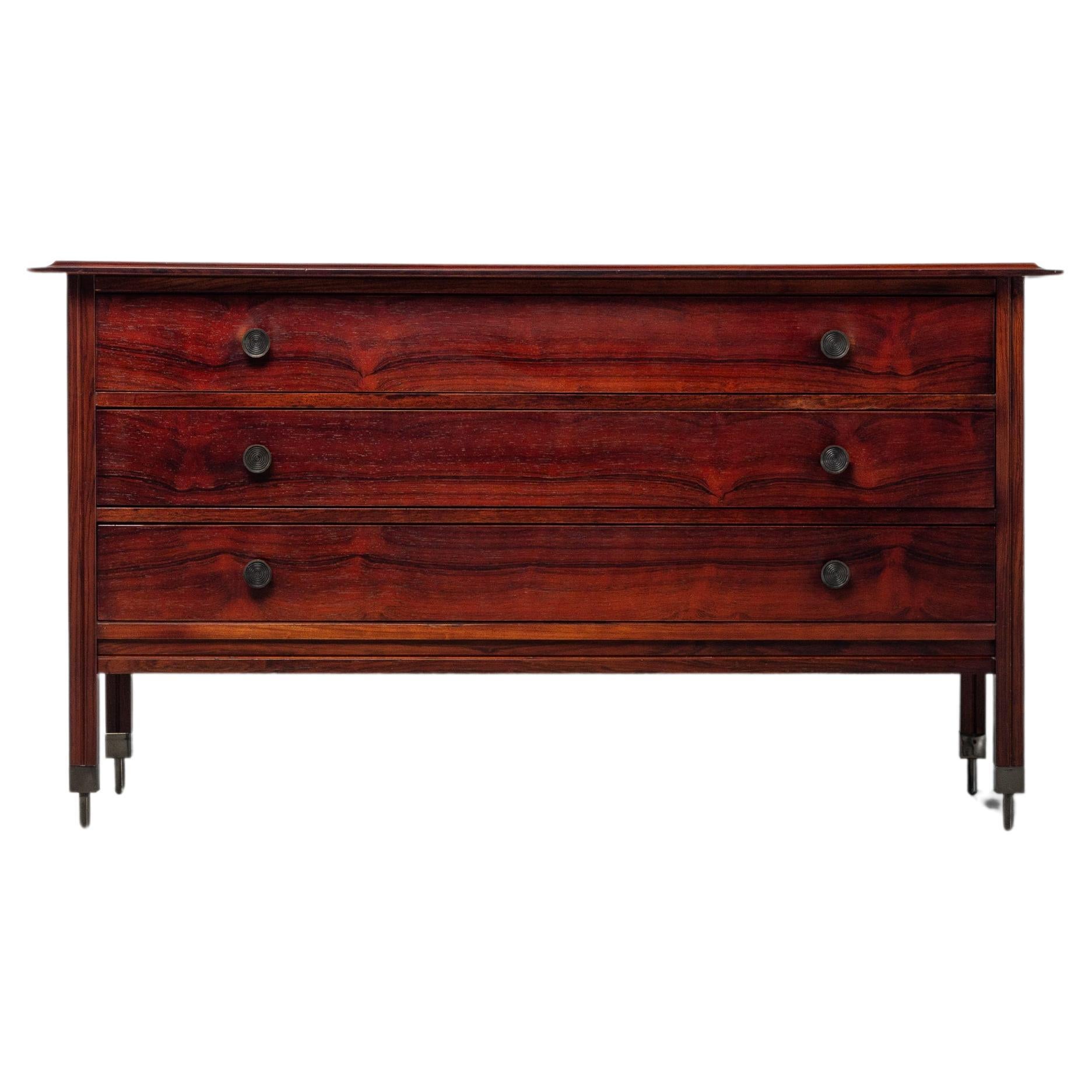 Carlo de Carli DC154 chest of drawers Sormani Italy 1963 For Sale