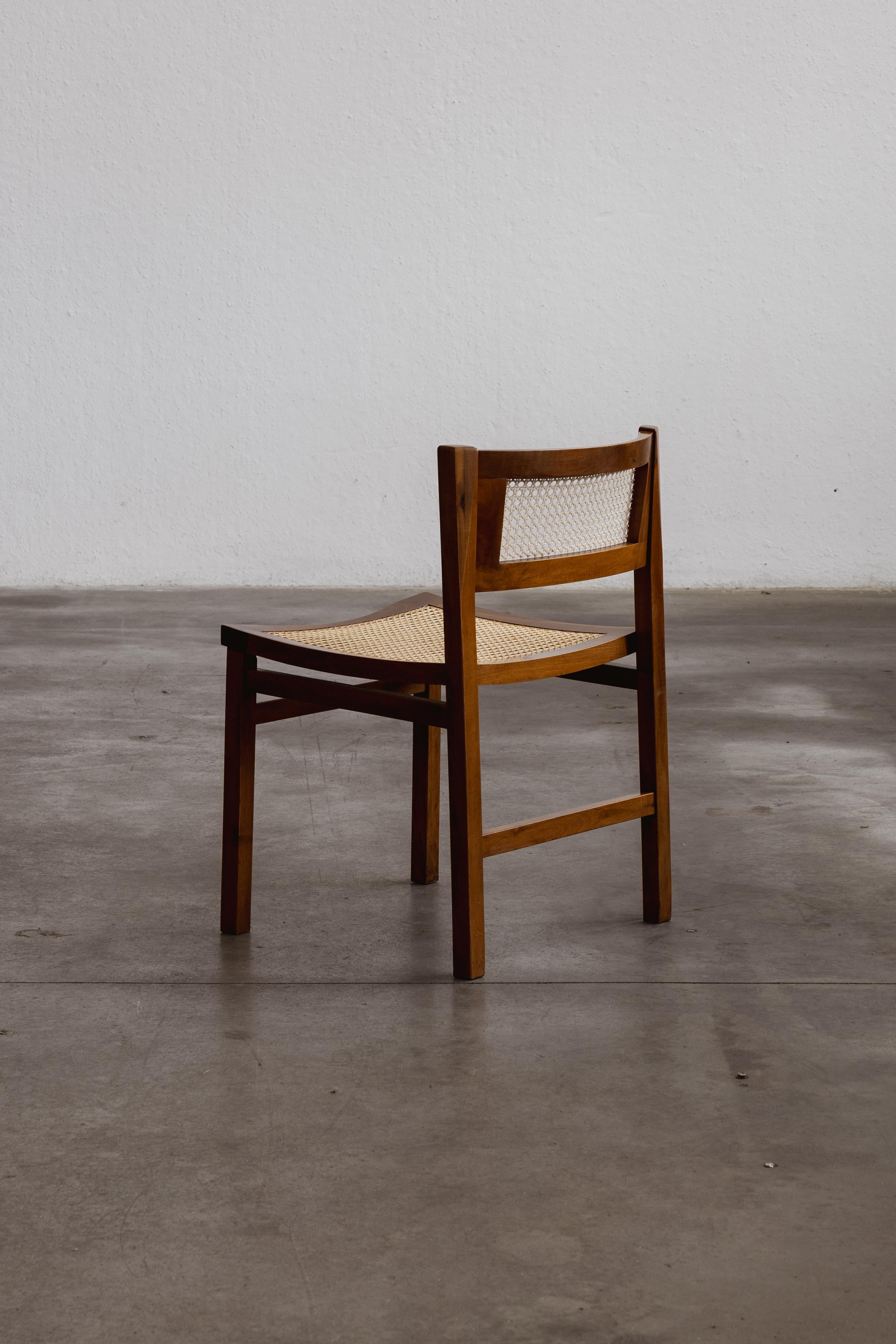 Carlo De Carli Esszimmerstuhl für Longhi, 1960 im Angebot 3