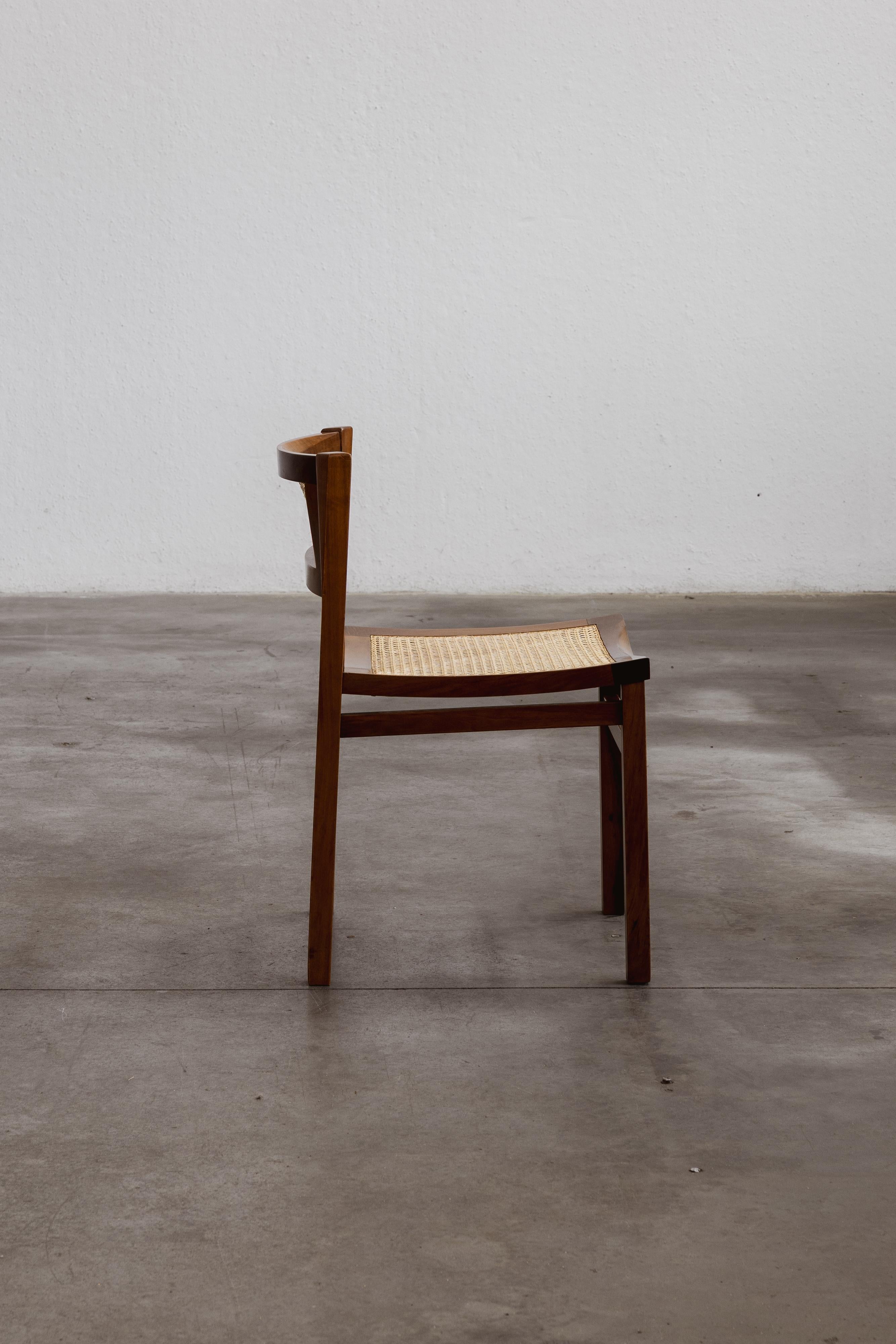 Carlo De Carli Esszimmerstuhl für Longhi, 1960 im Angebot 1