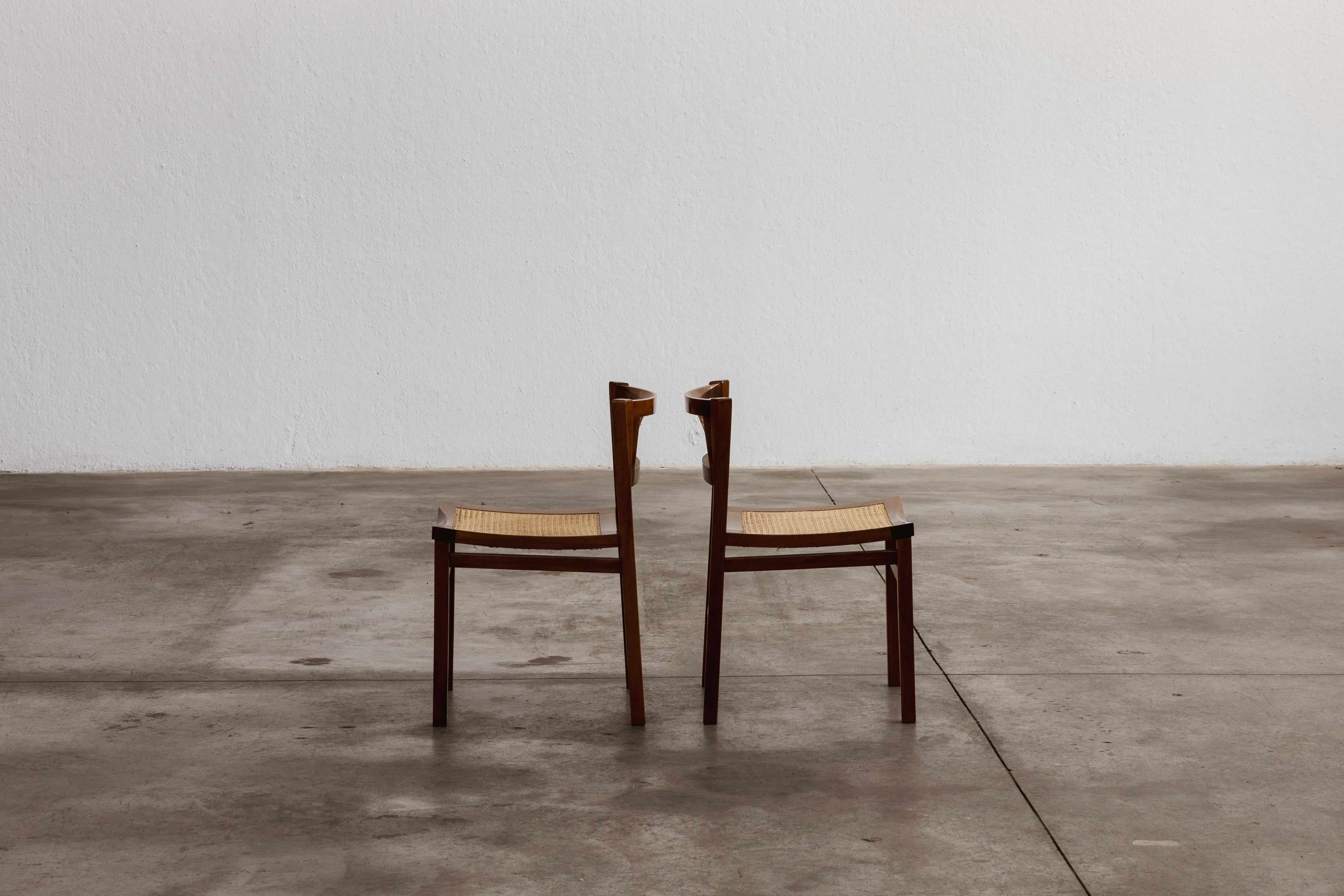 Chaises de salle à manger Carlo De Carli pour Longhi, 1960, ensemble de 2 en vente 5