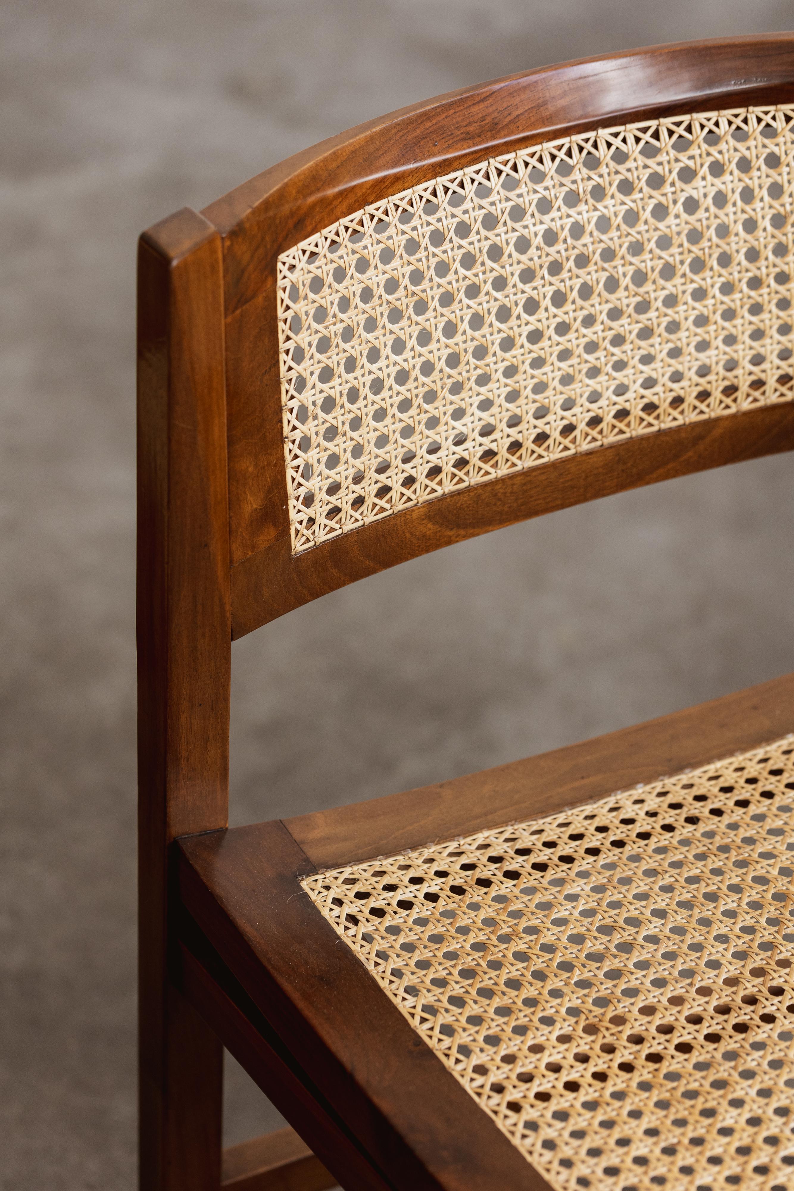 Chaises de salle à manger Carlo De Carli pour Longhi, 1960, ensemble de 4 en vente 4