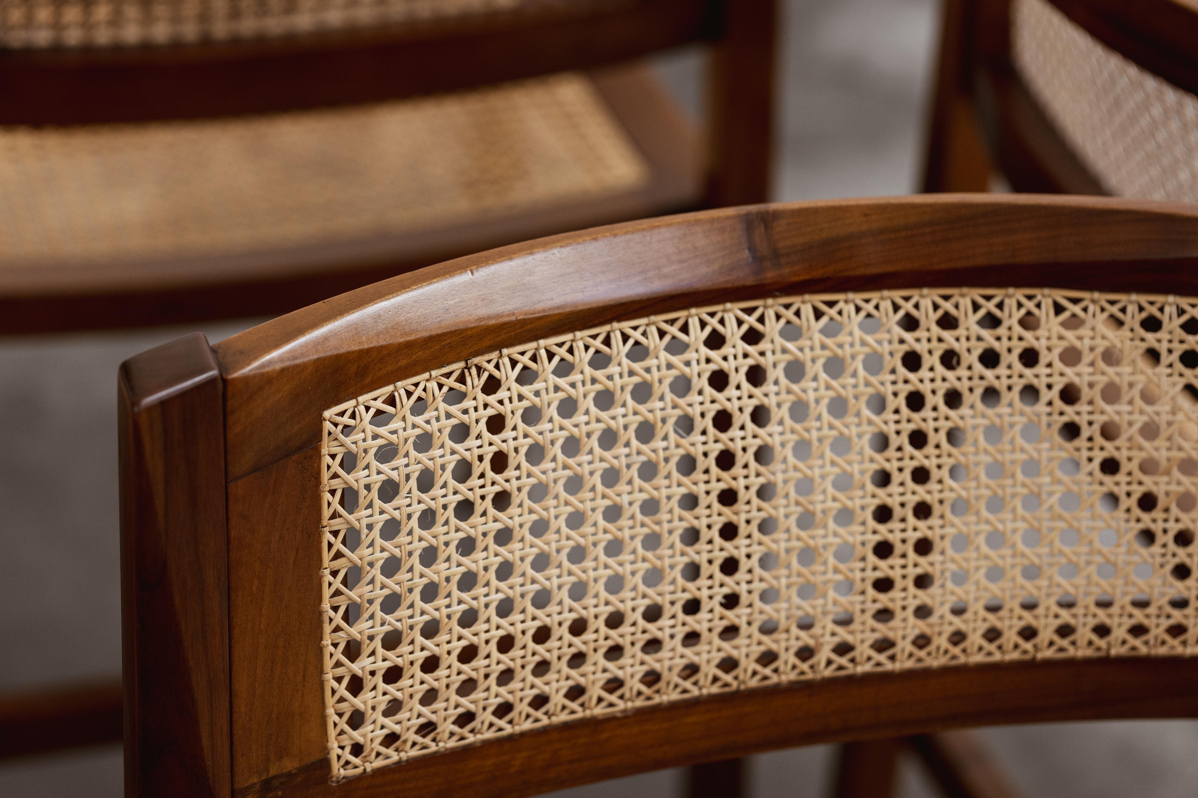Chaises de salle à manger Carlo De Carli pour Longhi, 1960, ensemble de 4 en vente 1