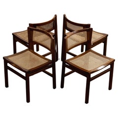 Chaises de salle à manger Carlo De Carli pour Longhi, 1960, ensemble de 4