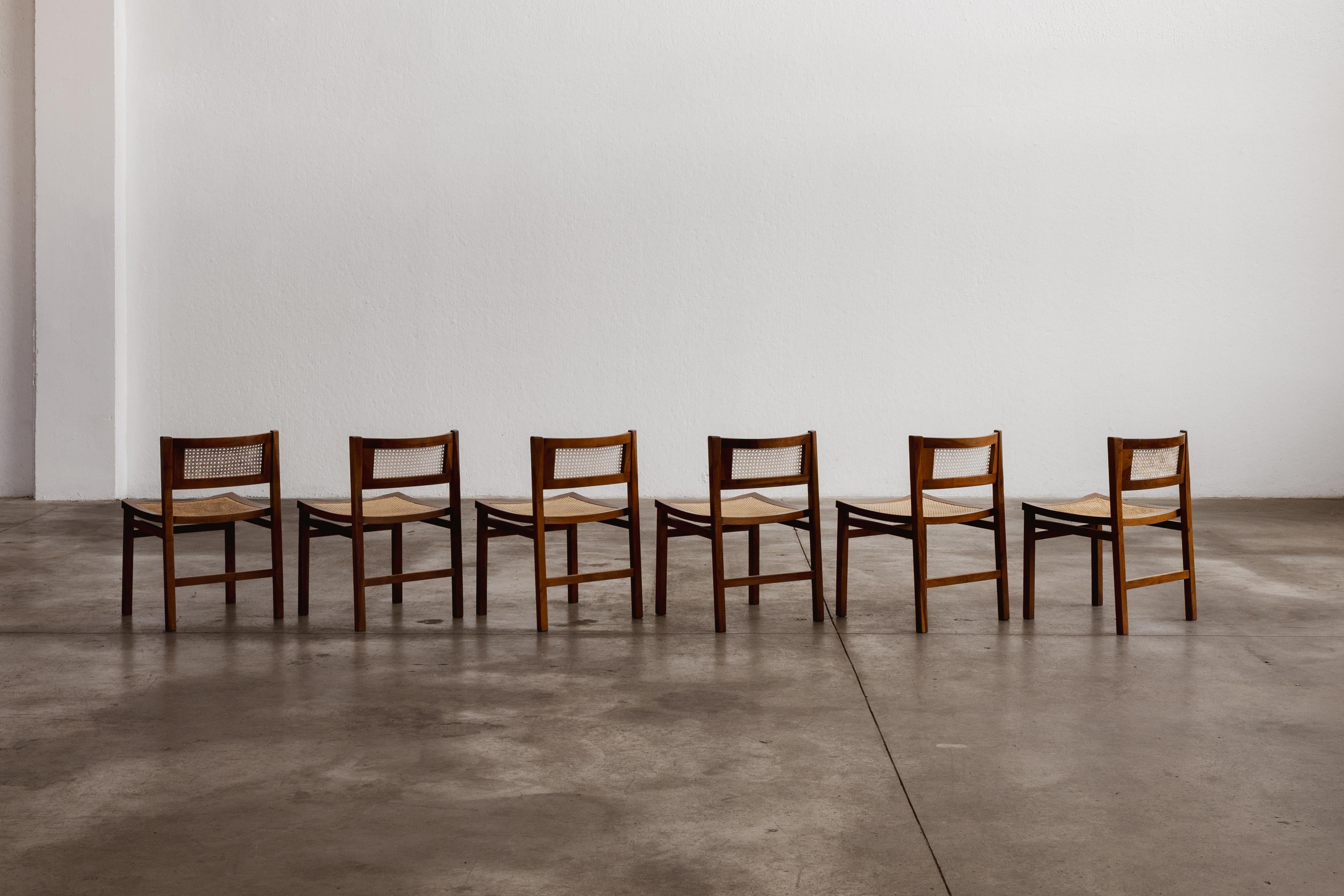 Sedie da pranzo Carlo De Carli per Longhi, 1960, set da 6 in vendita 3