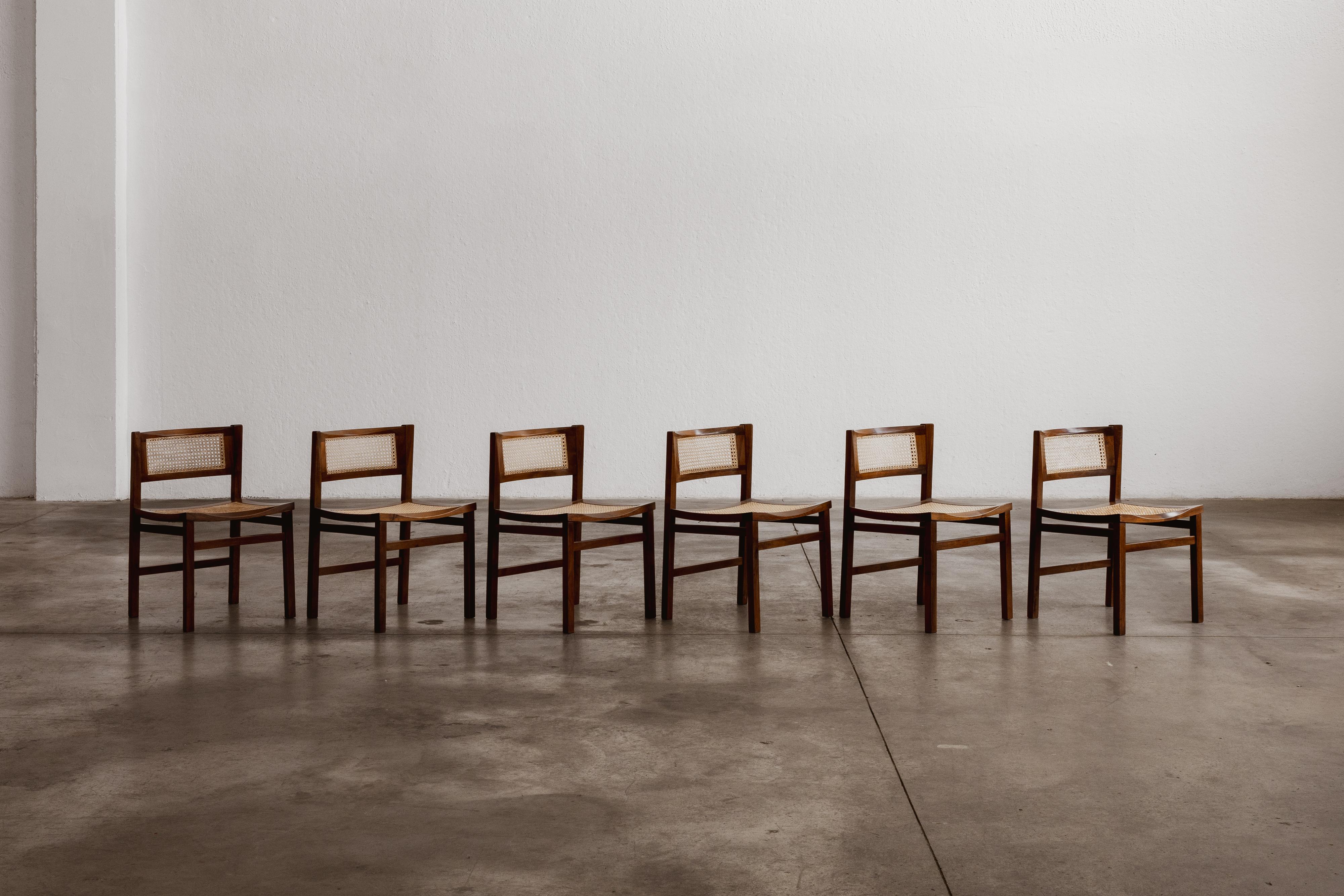 Sedie da pranzo Carlo De Carli per Longhi, 1960, set da 6 in vendita 1