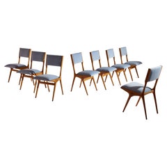 Carlo De Carli dining chairs Model 634 by Figli di Amedeo Cassina, Italy, 1950s