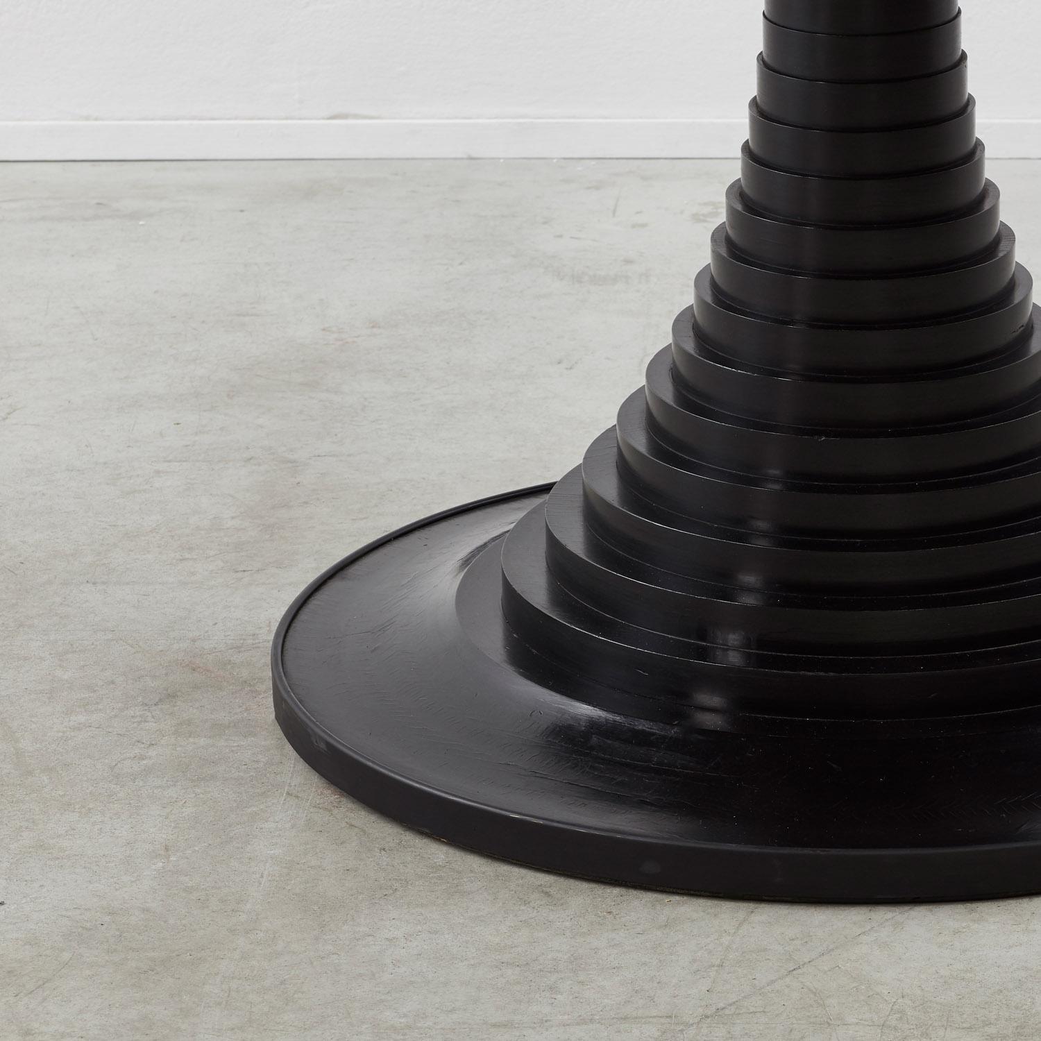 Noirci Table de salle à manger Carlo De Carli mod. 180 Sormani, Italie, 1963