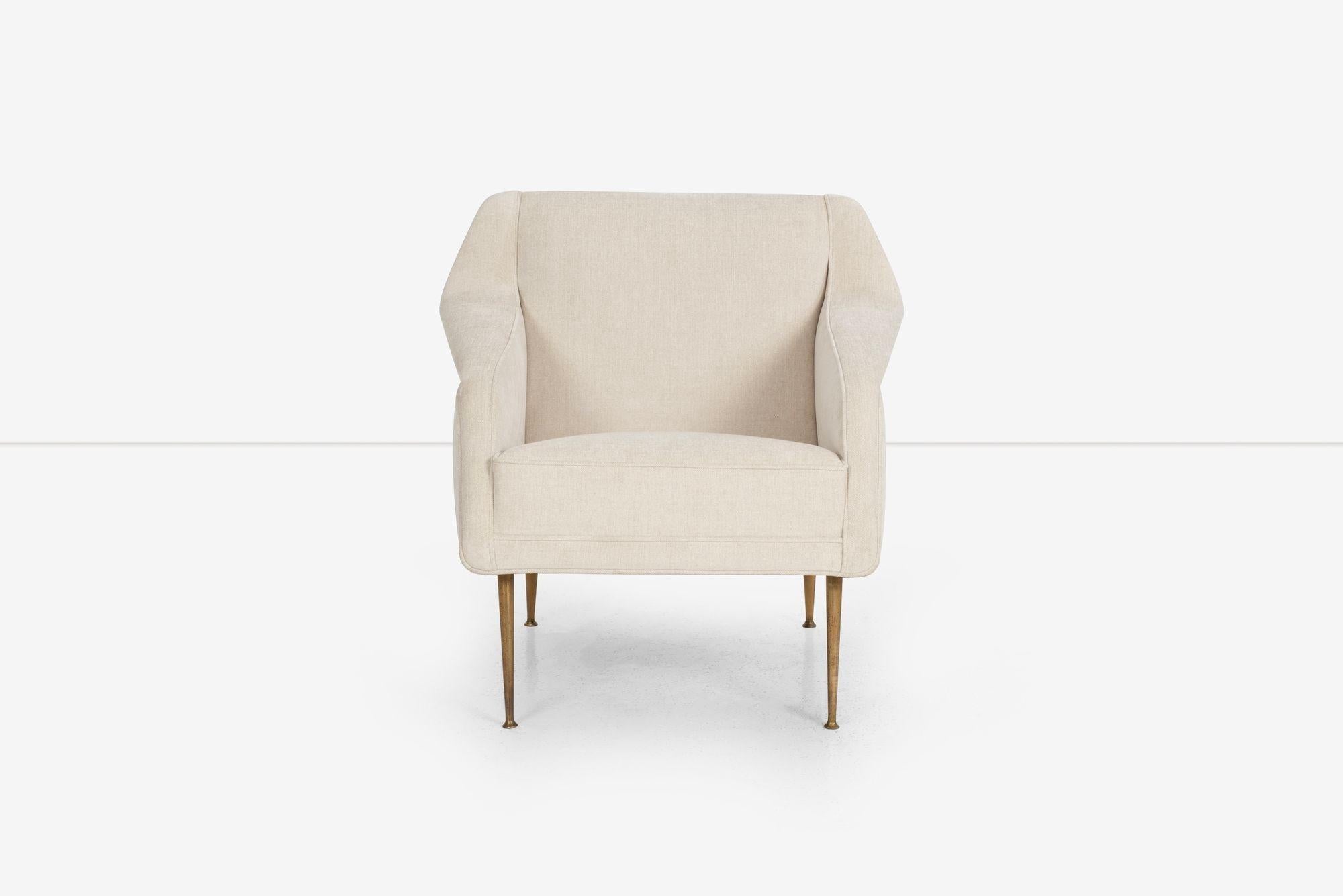 Mid-Century Modern Carlo de Carli for Cassina Arm-Lounge Chair For Sale