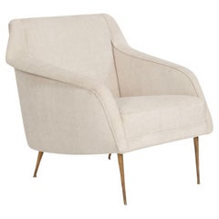 Carlo De Carli pour la chaise longue à accoudoirs Cassina