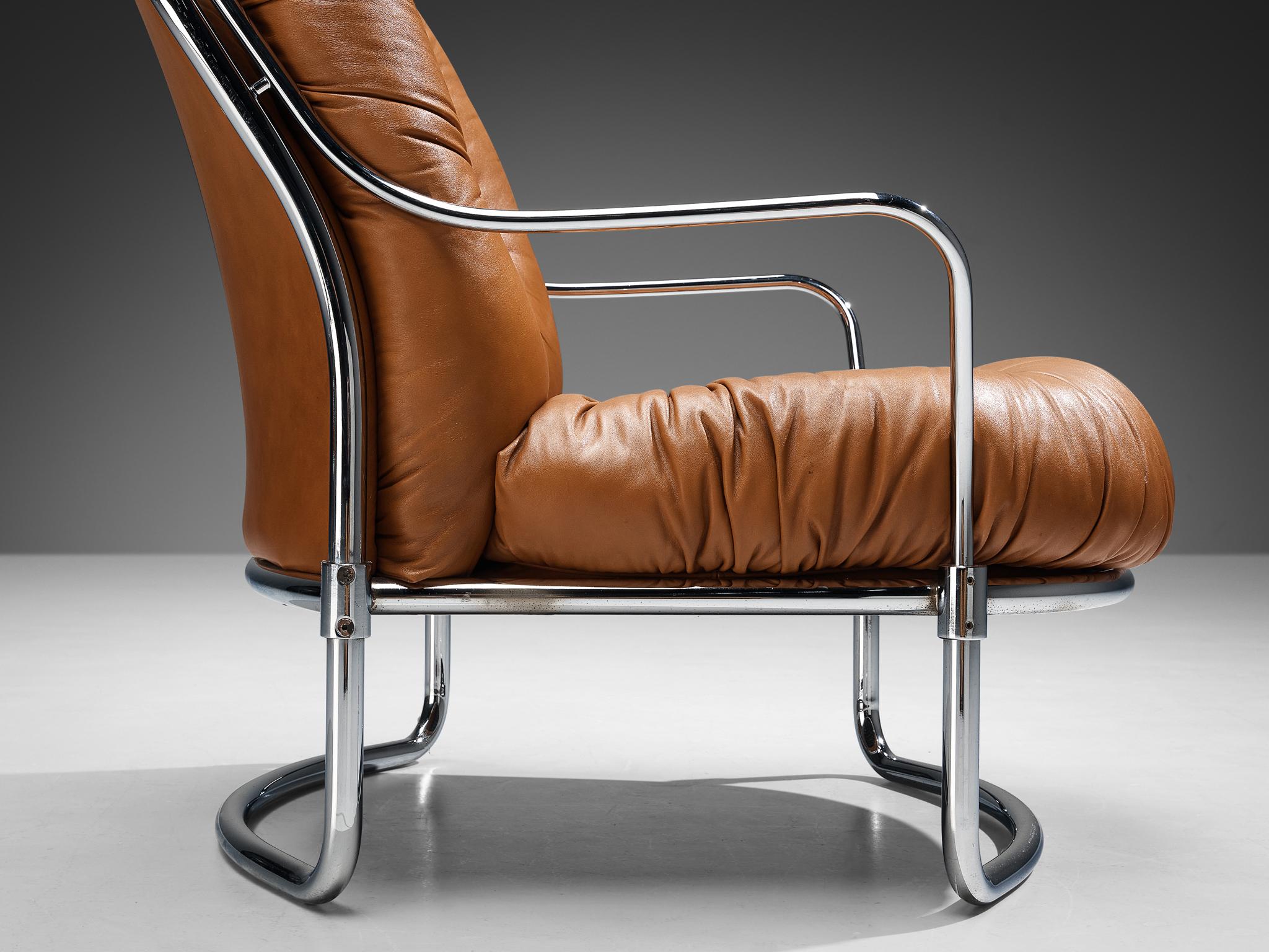Mid-Century Modern Carlo De Carli for Cinova '915' Lounge Chair For Sale