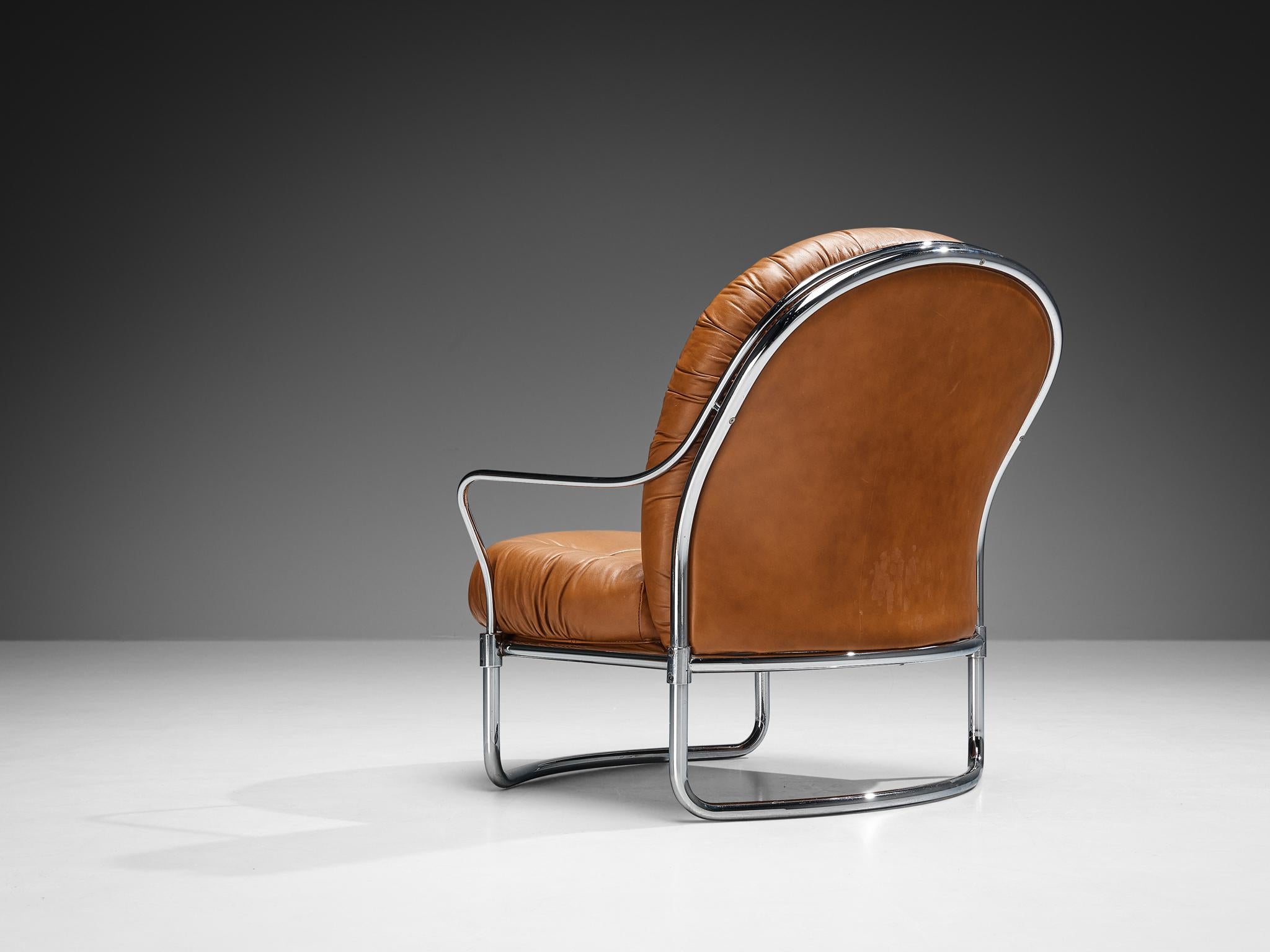 Italian Carlo De Carli for Cinova '915' Lounge Chair For Sale