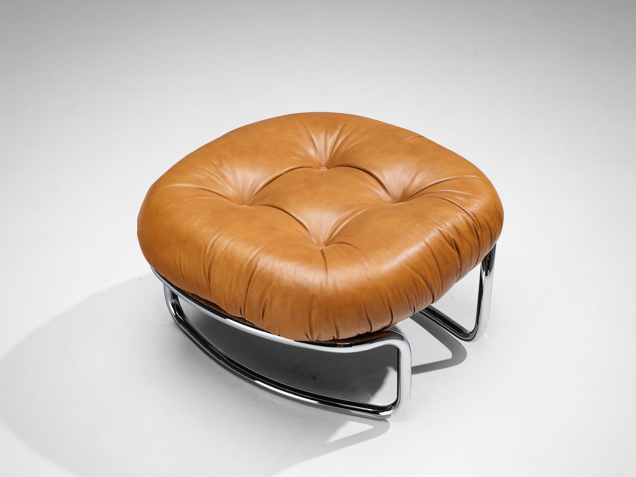 Mid-20th Century Carlo De Carli for Cinova '915' Lounge Chair with Ottoman For Sale