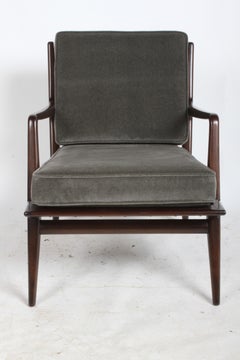 Carlo de Carli for M. Singer & Sons Lounge, Refinished / Mohair