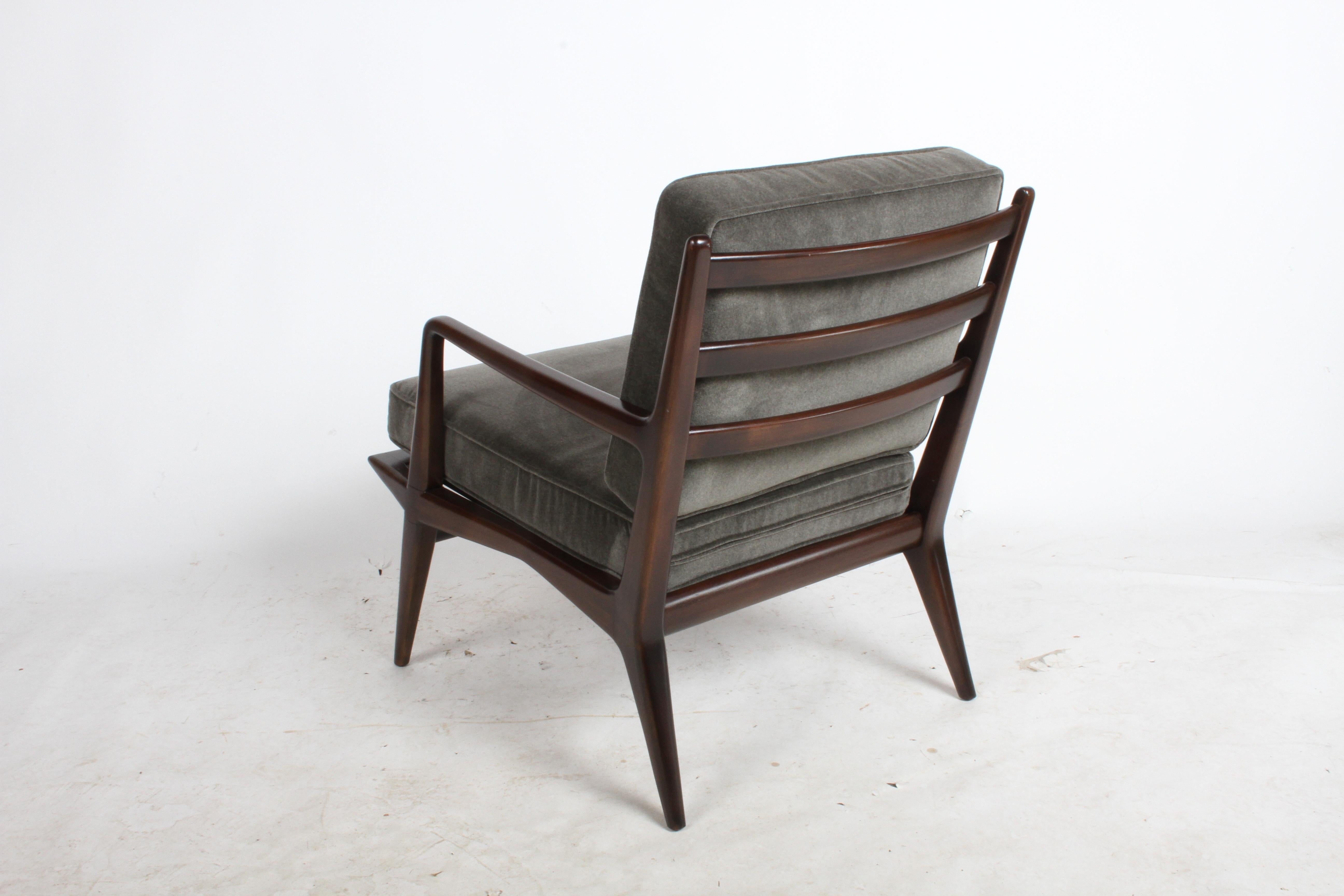 Carlo De Carli per M. Singer & Sons Lounge, Rifinito / Mohair in vendita 1
