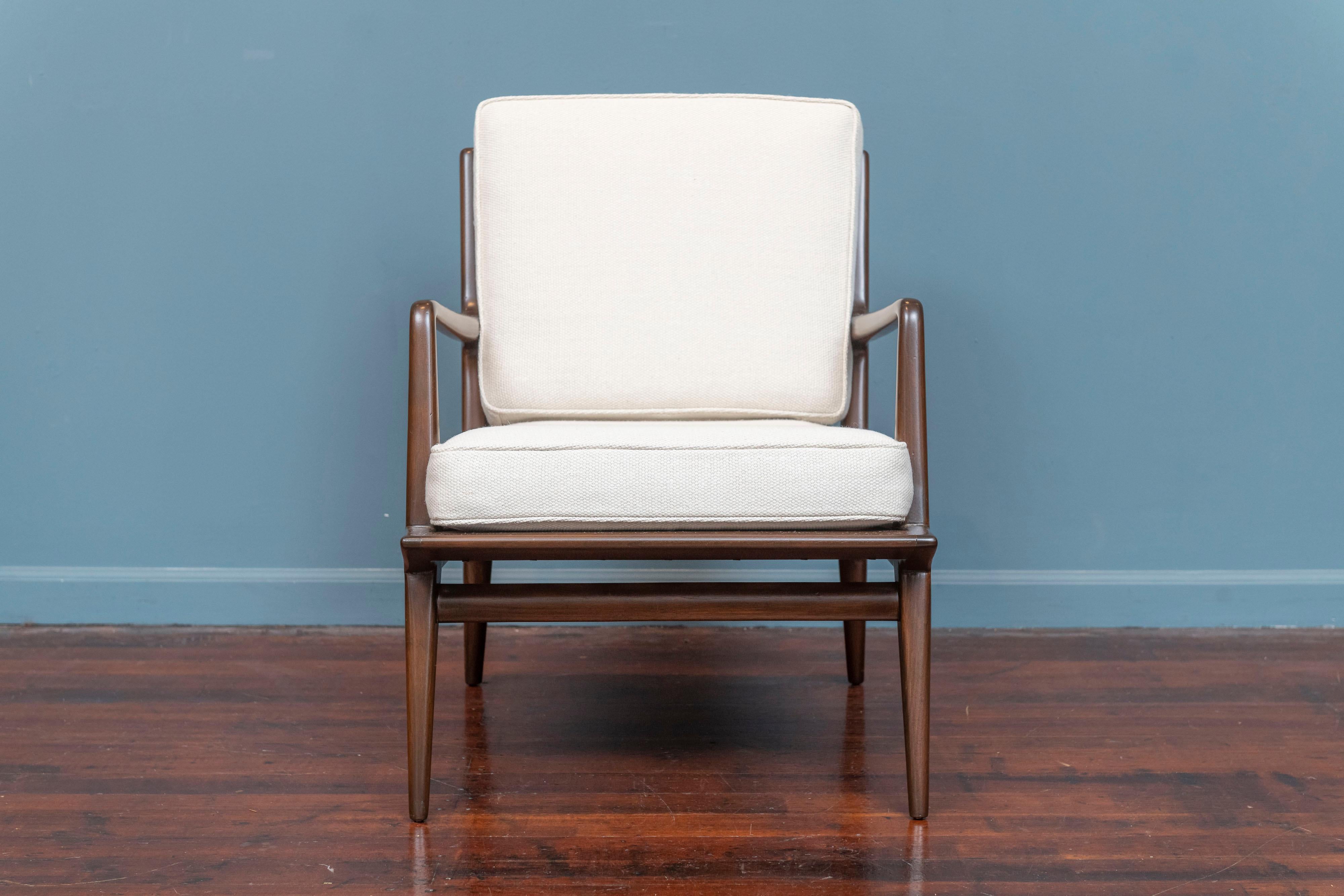 Italian Carlo de Carli Lounge Chair for M.Singer & Sons For Sale