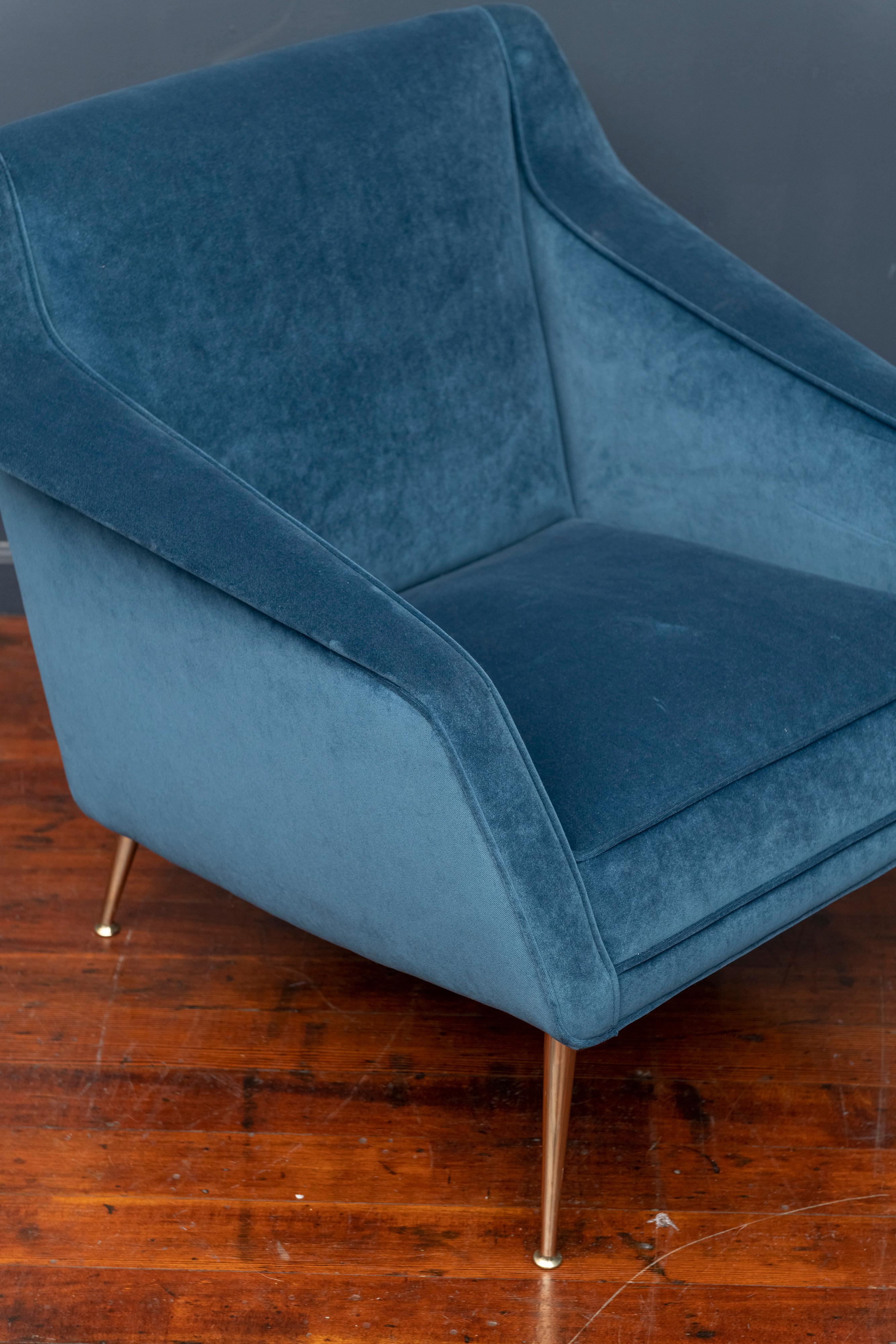 Mid-Century Modern Carlo de Carli Lounge Chair for Singer & Sons
