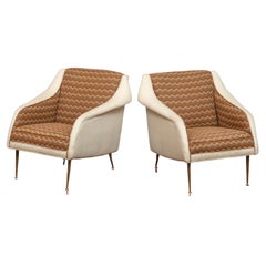 Carlo de Carli Model 802 Lounge Chairs for M.Singer & Sons