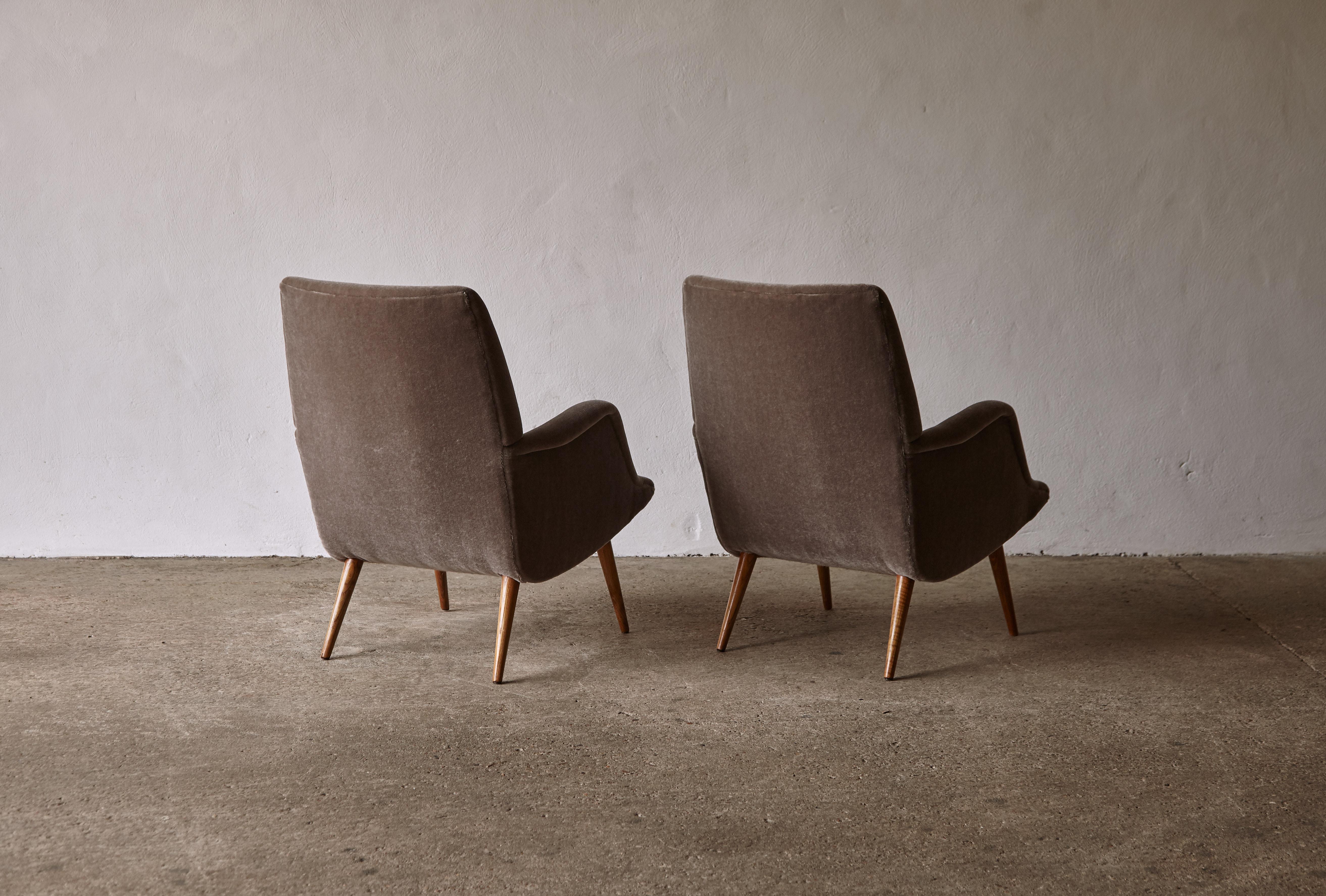 Carlo de Carli Model 806 Chairs, Produced by Cassina, Italy, 1950s For Sale 1