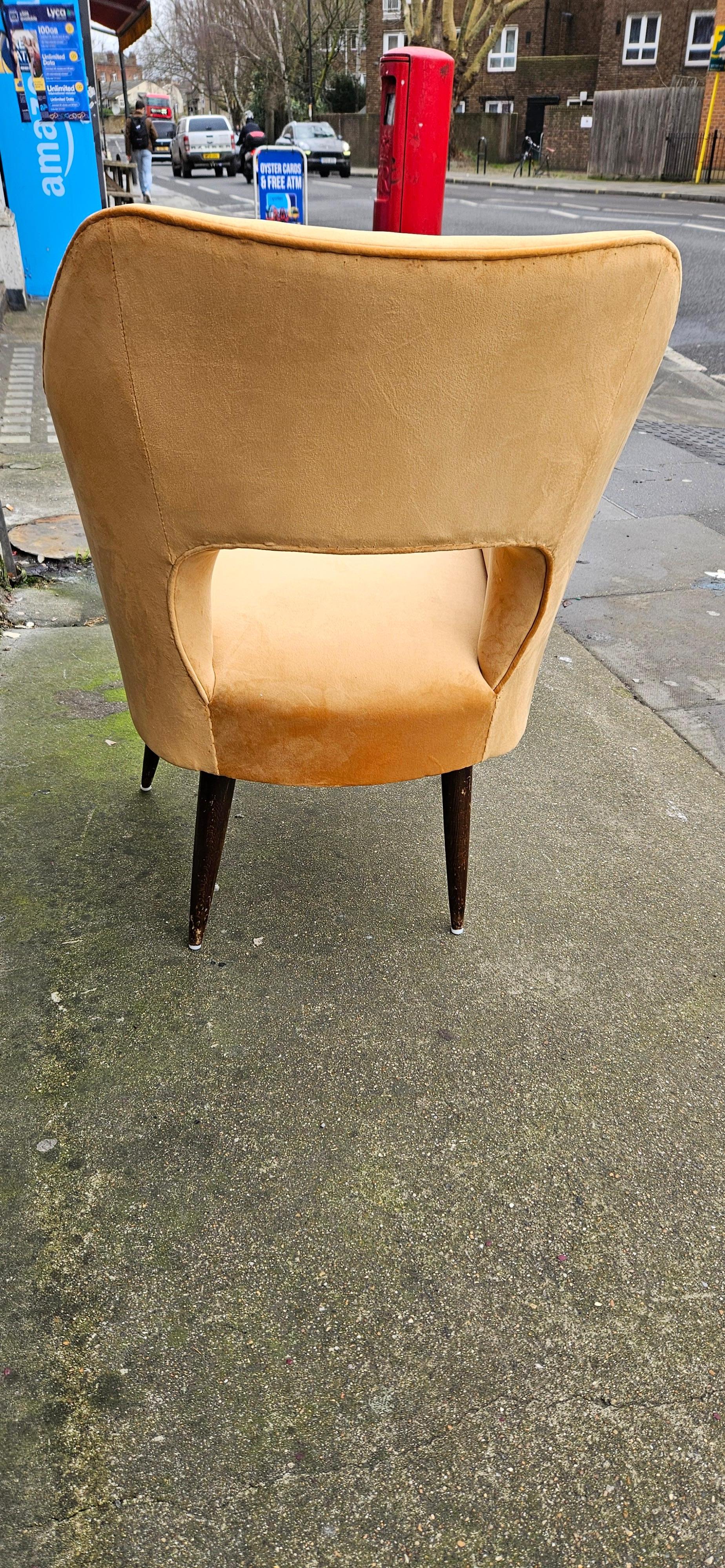 Other Carlo De Carli pair of armchairs For Sale