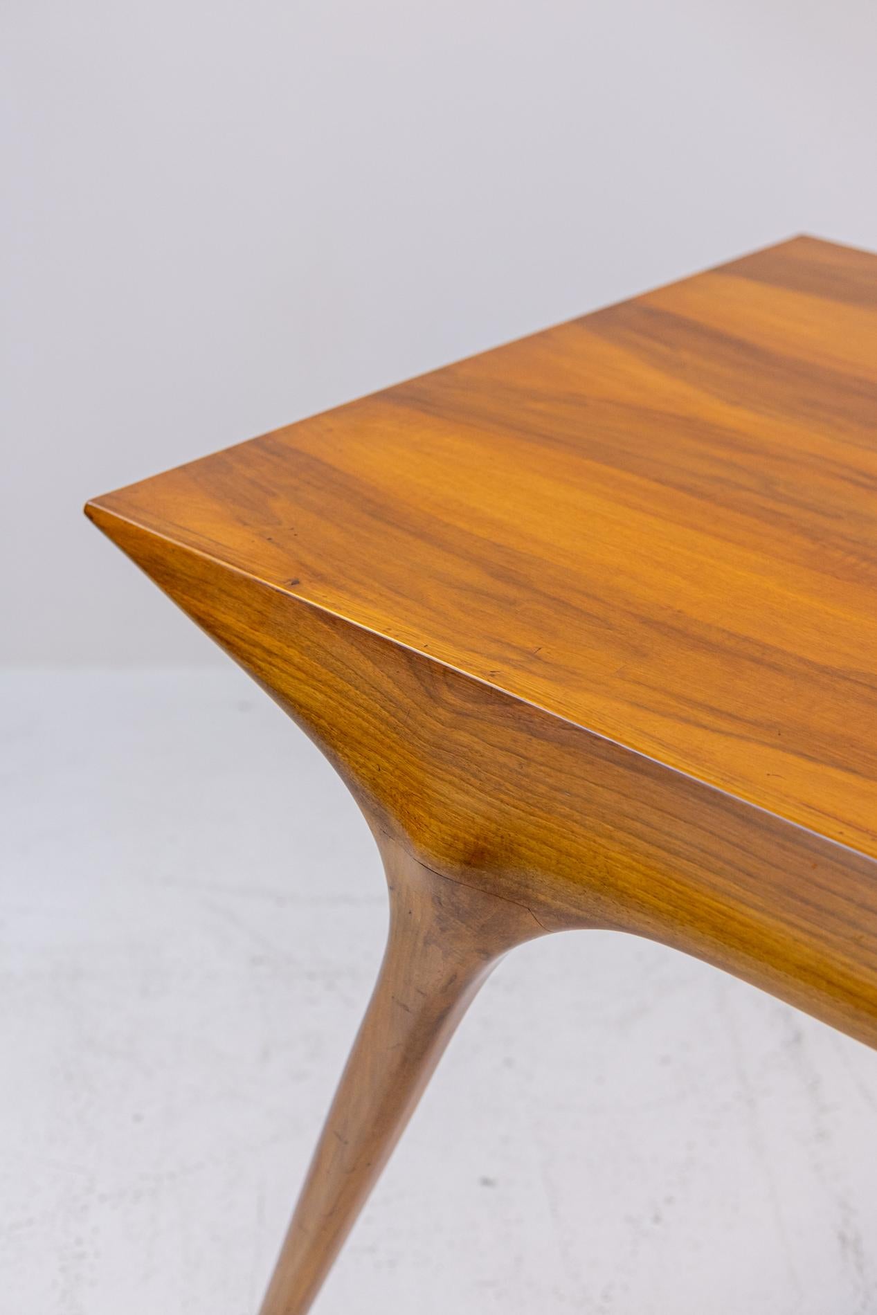 Carlo de Carli Rare Italian Dining Table in Wood 3