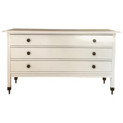 Carlo de Carli White Lacquered Commode
