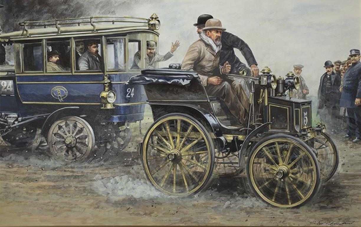 Emile Levassor, Carrera París-Burdeos 1895