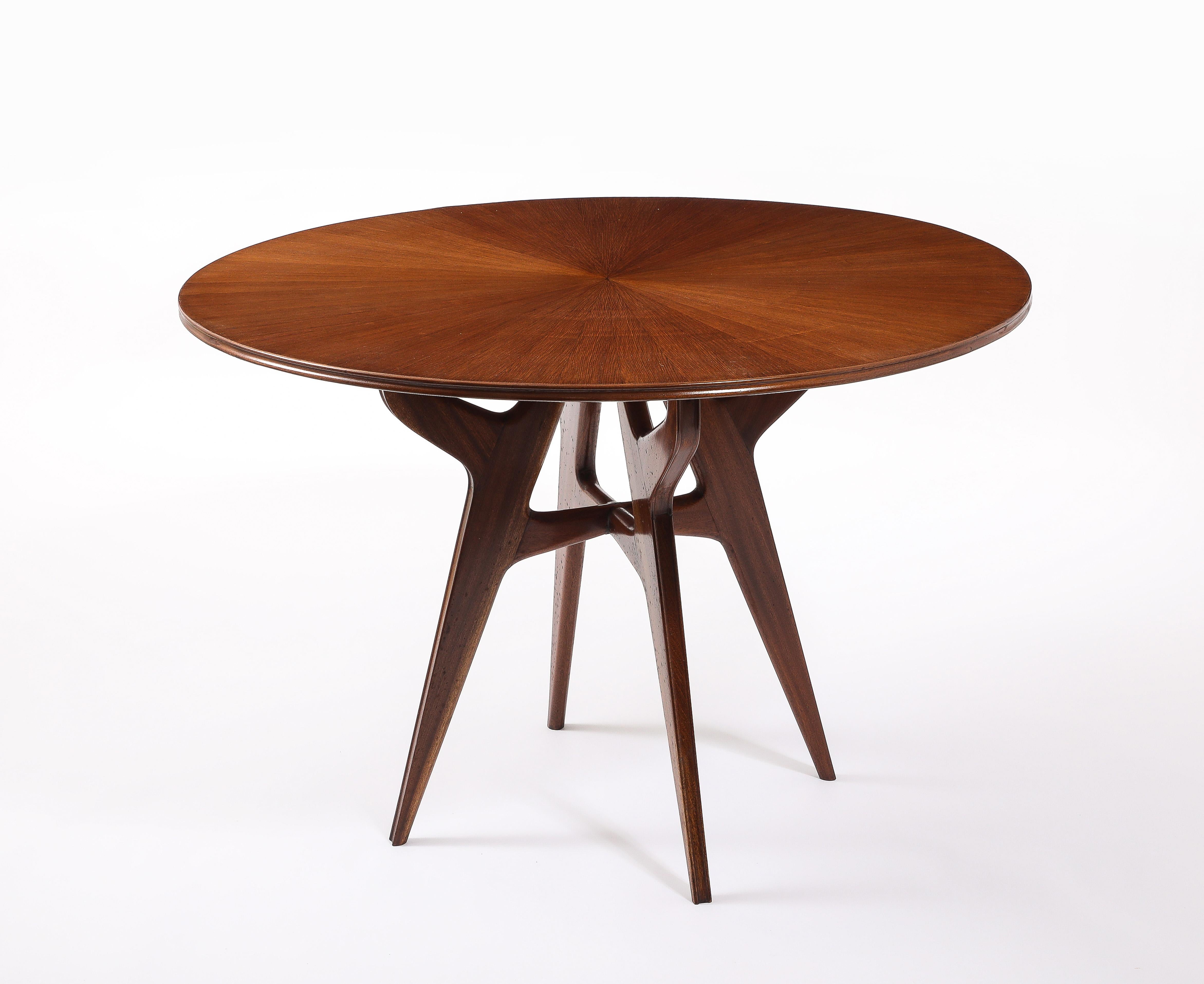 Mid-Century Modern Carlo Di Carli Center Table, Italy 1950's For Sale