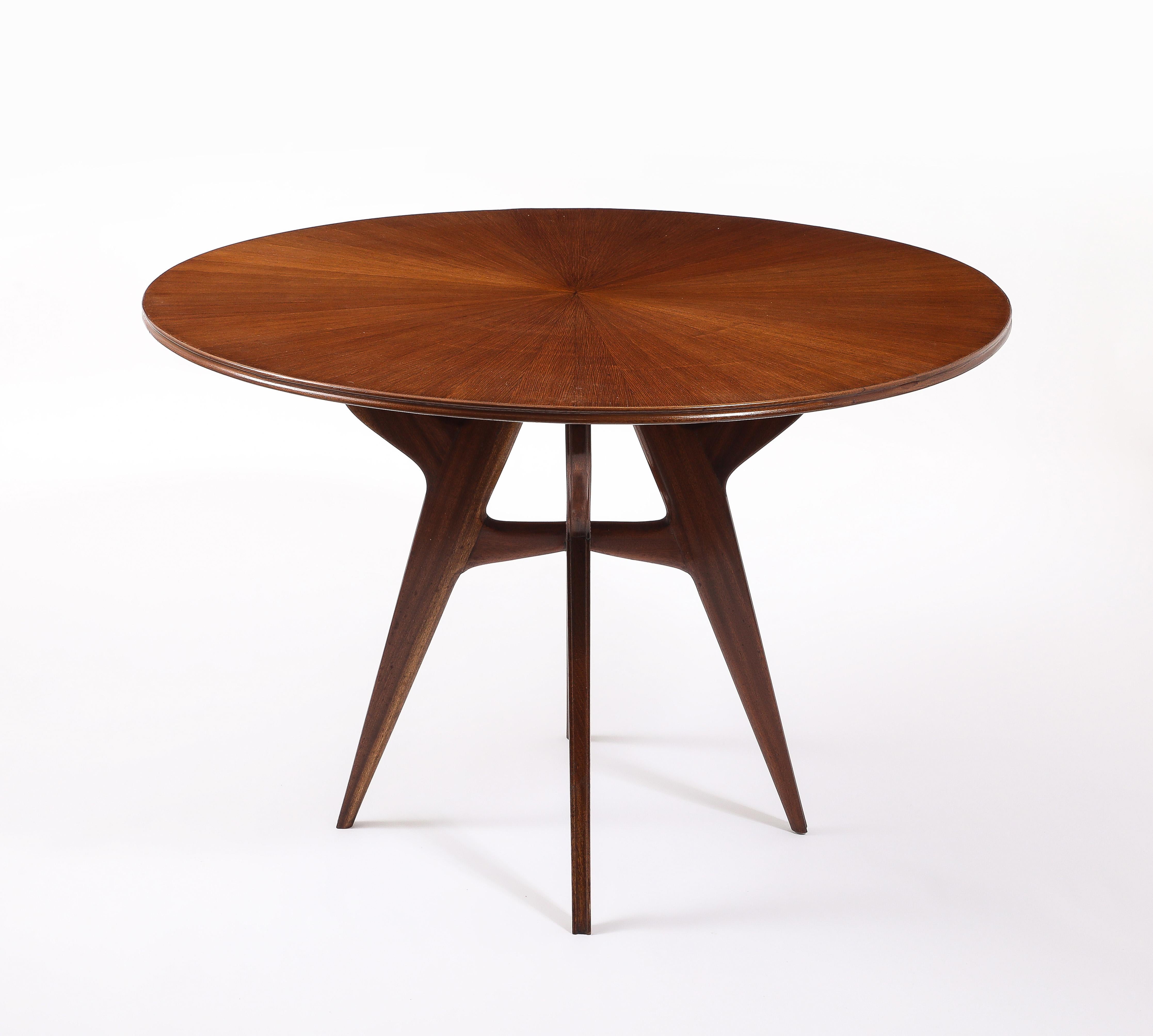Italian Carlo Di Carli Center Table, Italy 1950's For Sale